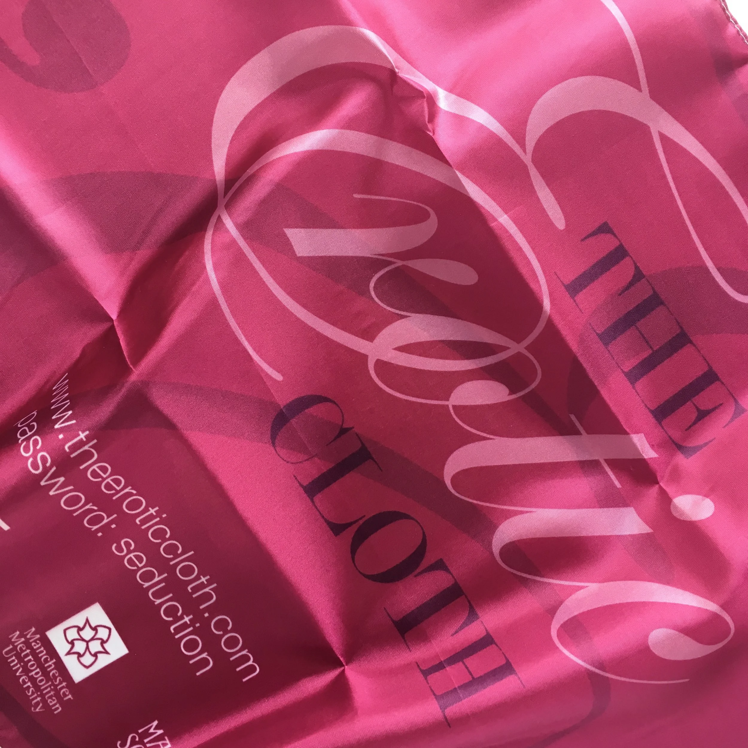 Erotic Cloth - silk poster