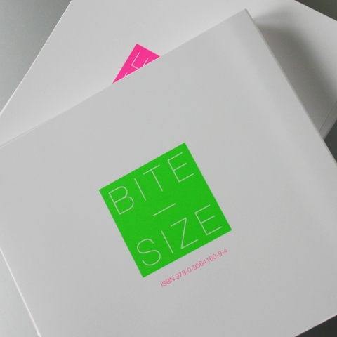 Bite Size catalogue - an exhibition of maquettes from 52 international artists