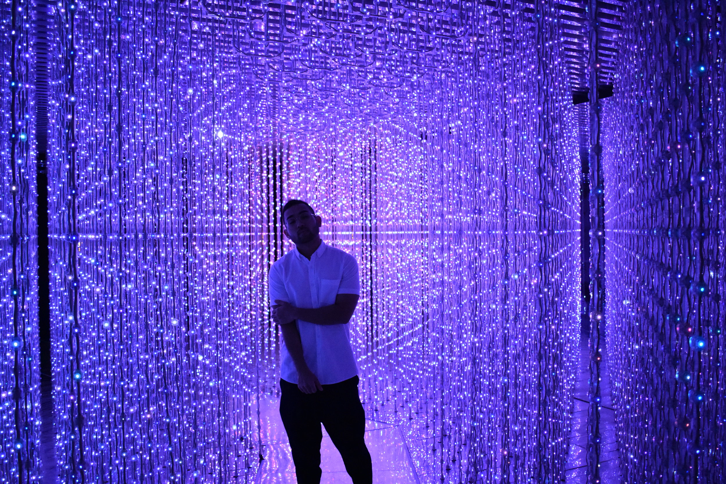 teamLab crystal instalment 