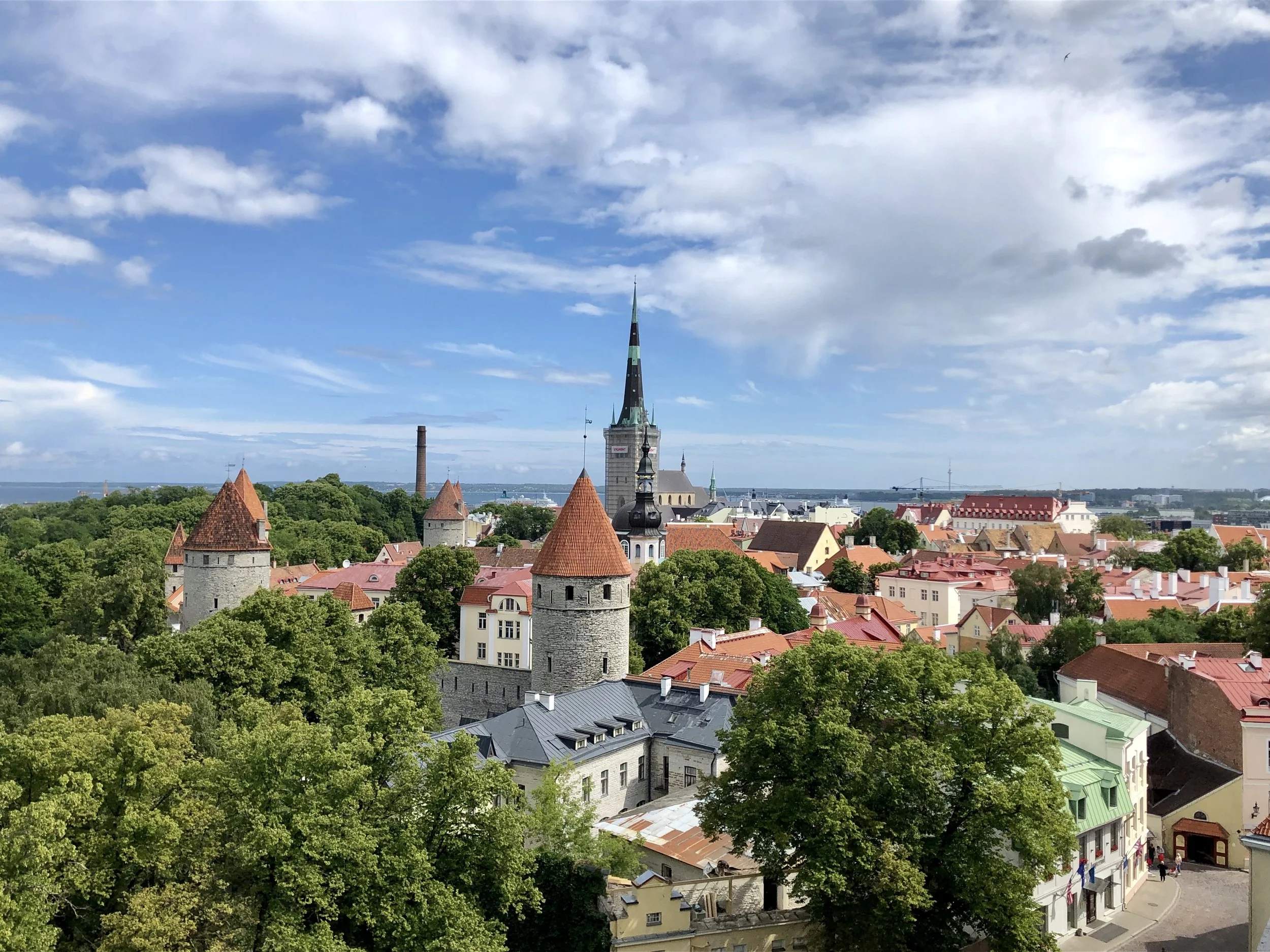 Visiting Tallinn Old Town, Estonia