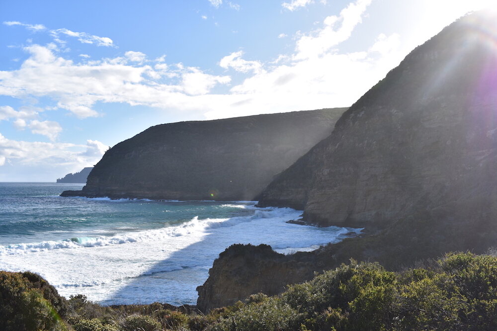 Tasman Peninsula coastline