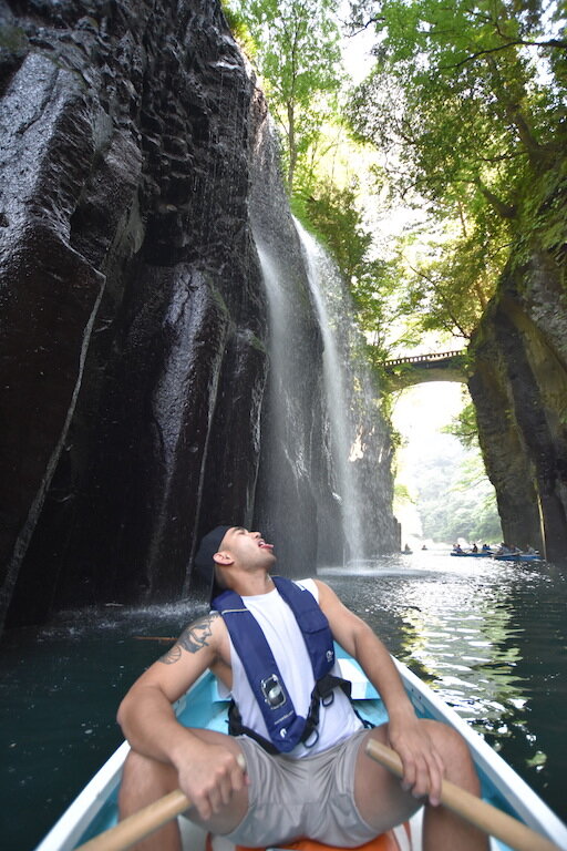 Ralph at Takachiho Gorge