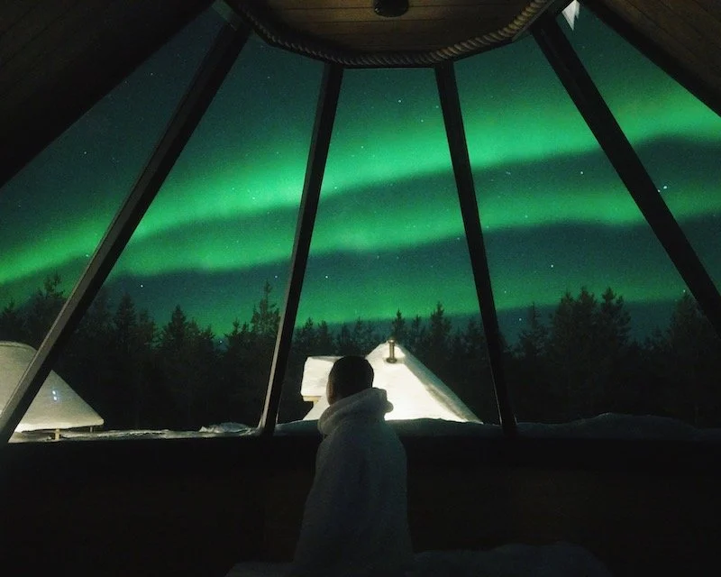 Catching the Northern Lights at Northern Lights Village, Levi: My Experience [2025]