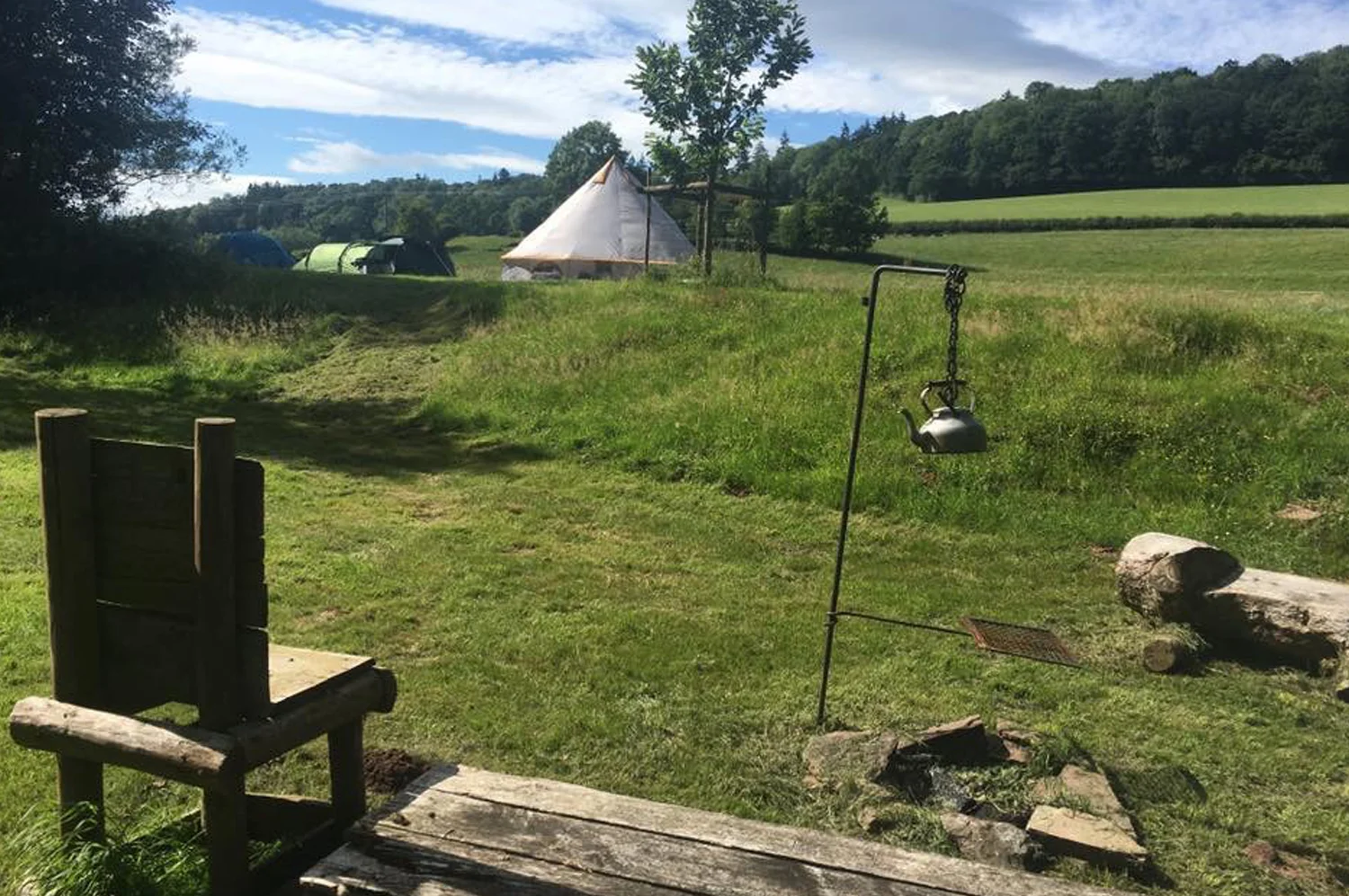 Free-range camping