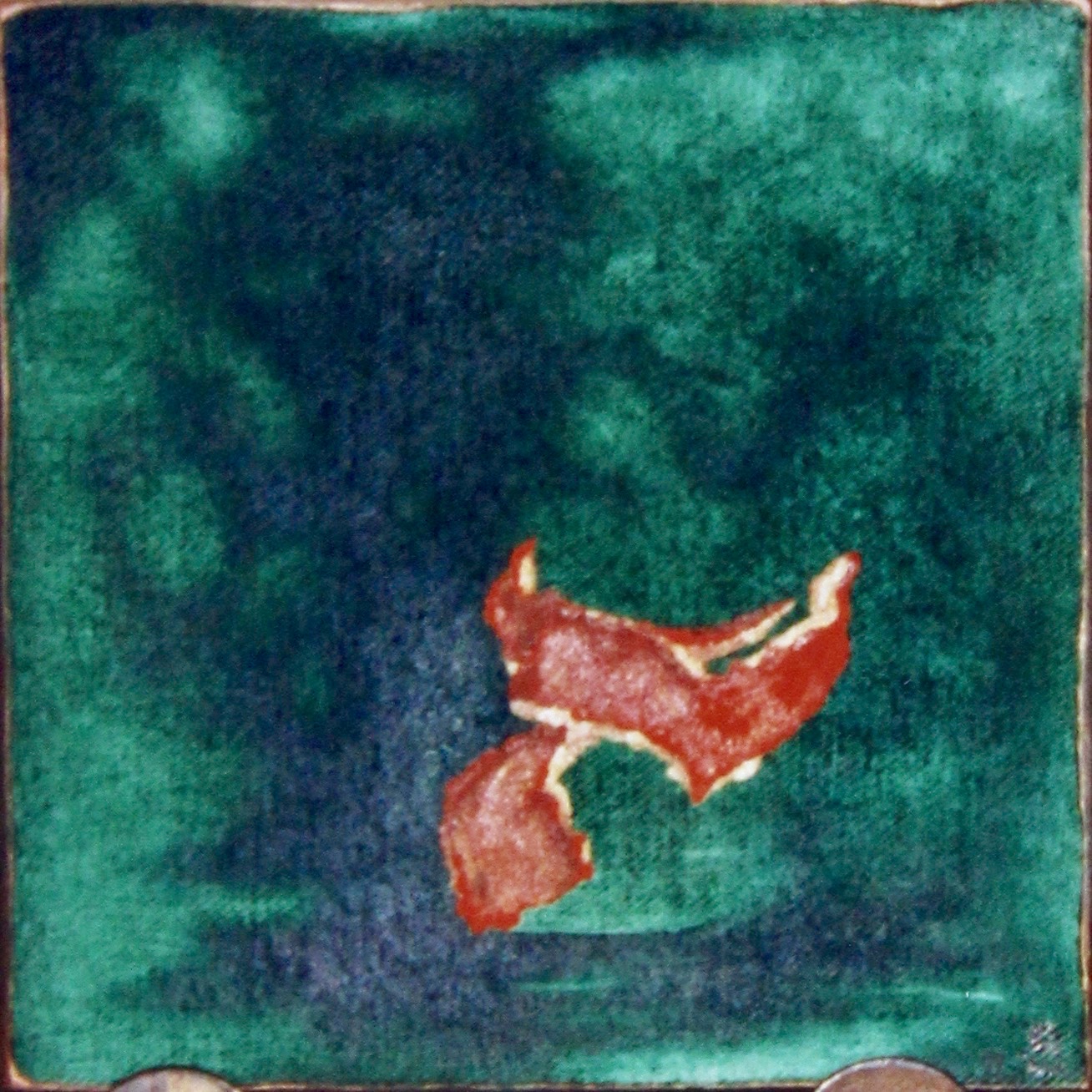 Mandalin Rind- 1997 oil on canvas 30cm x 30cm (sold)