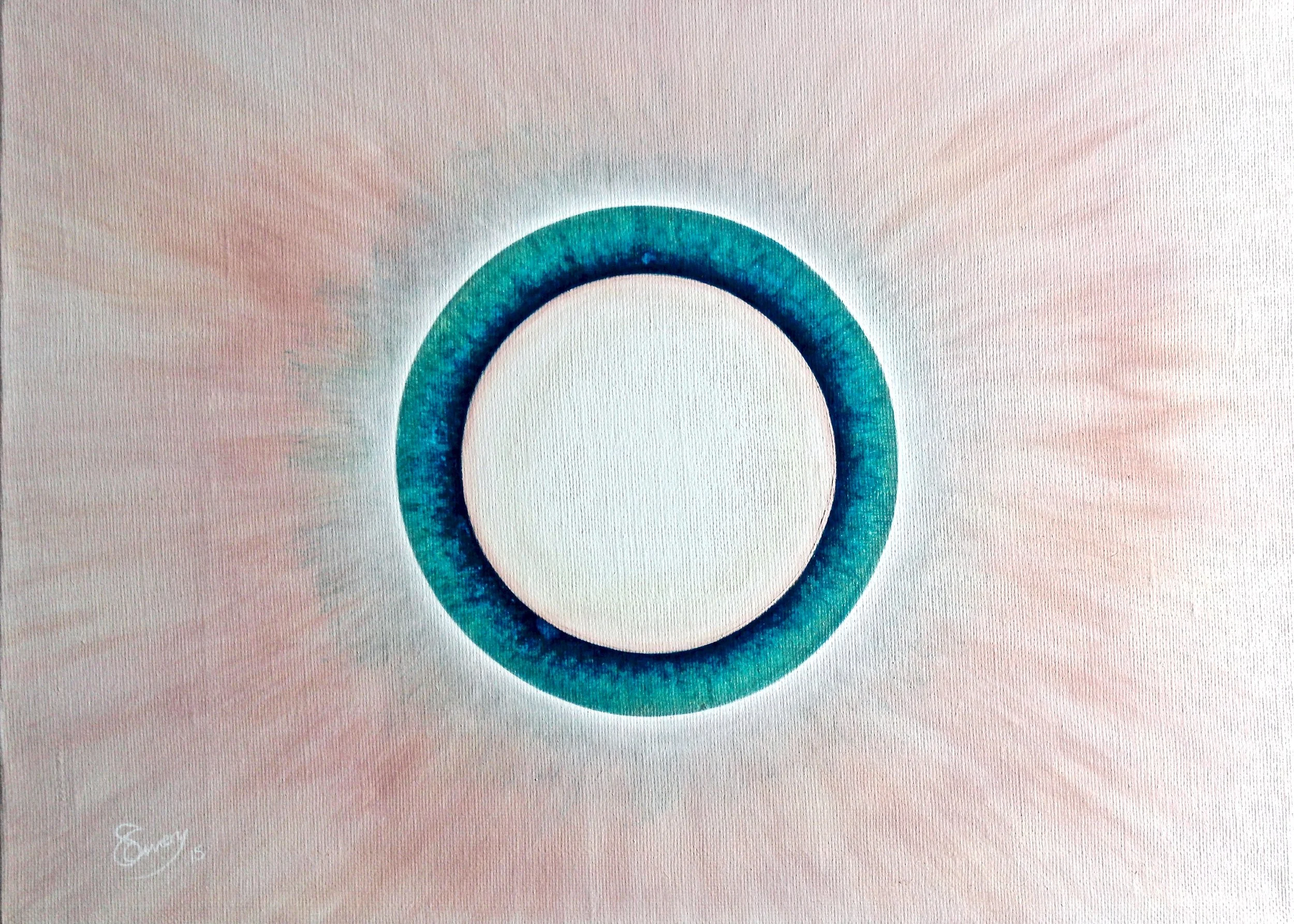 Yes You Can - 2017 acrylic on canvas 50cm x 70cm
