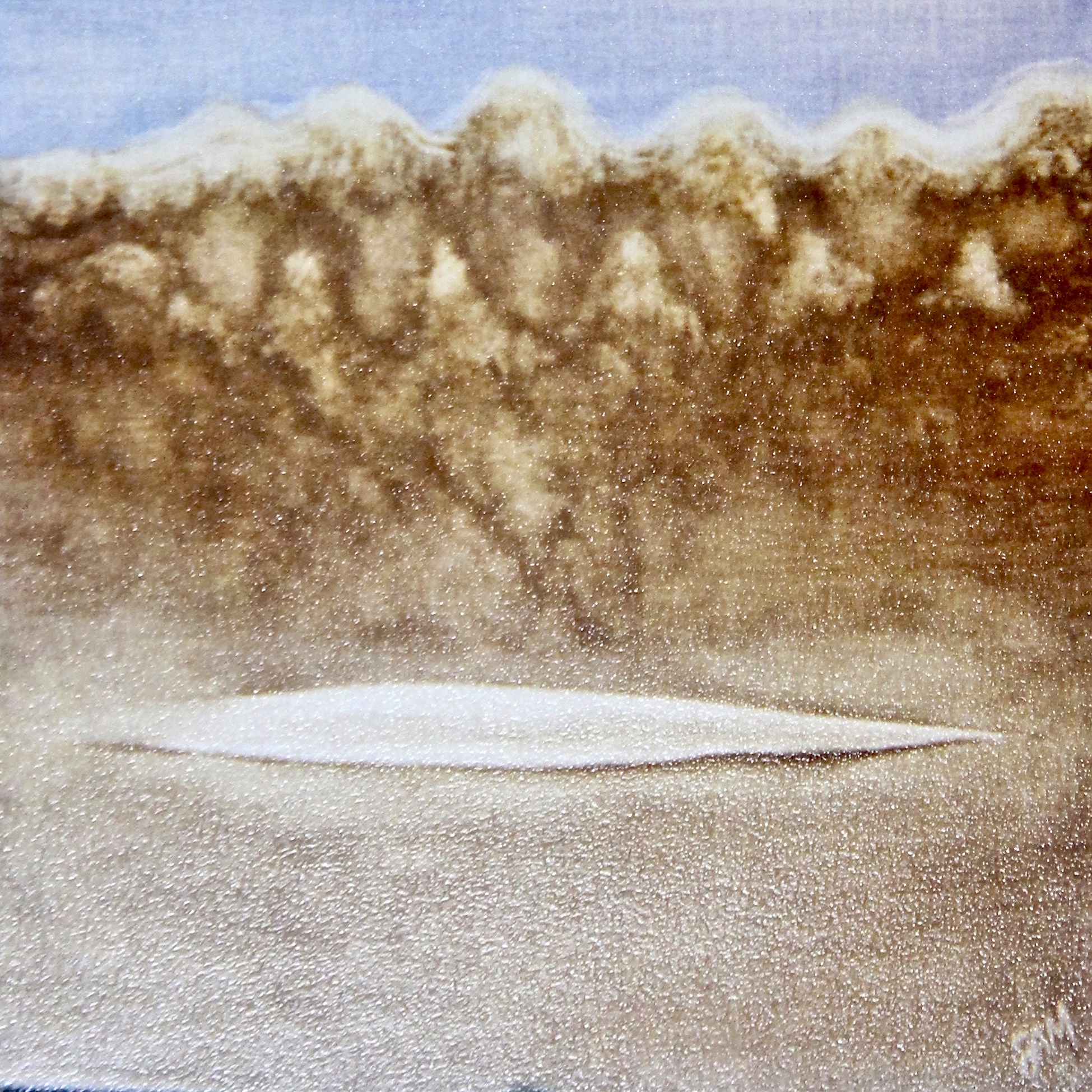 In the Muck - 2014 watercolour on paper 30cm x 30cm