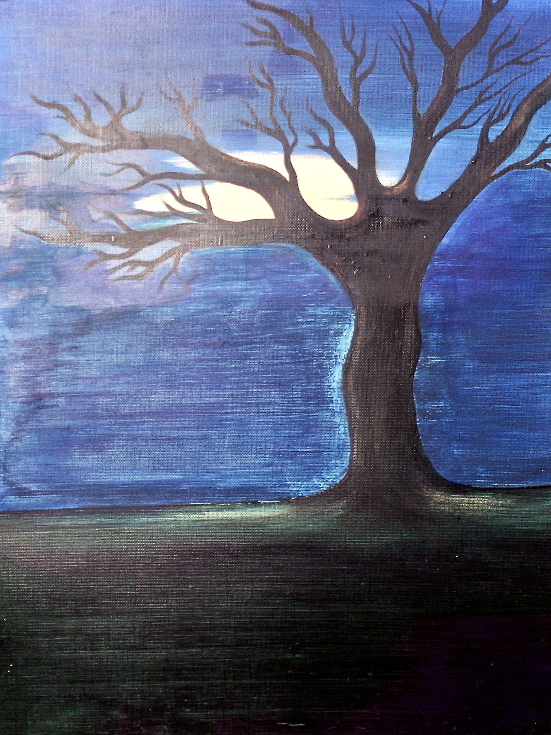 Almost Eternal - 1993 oil on canvas 38cm x 51cm