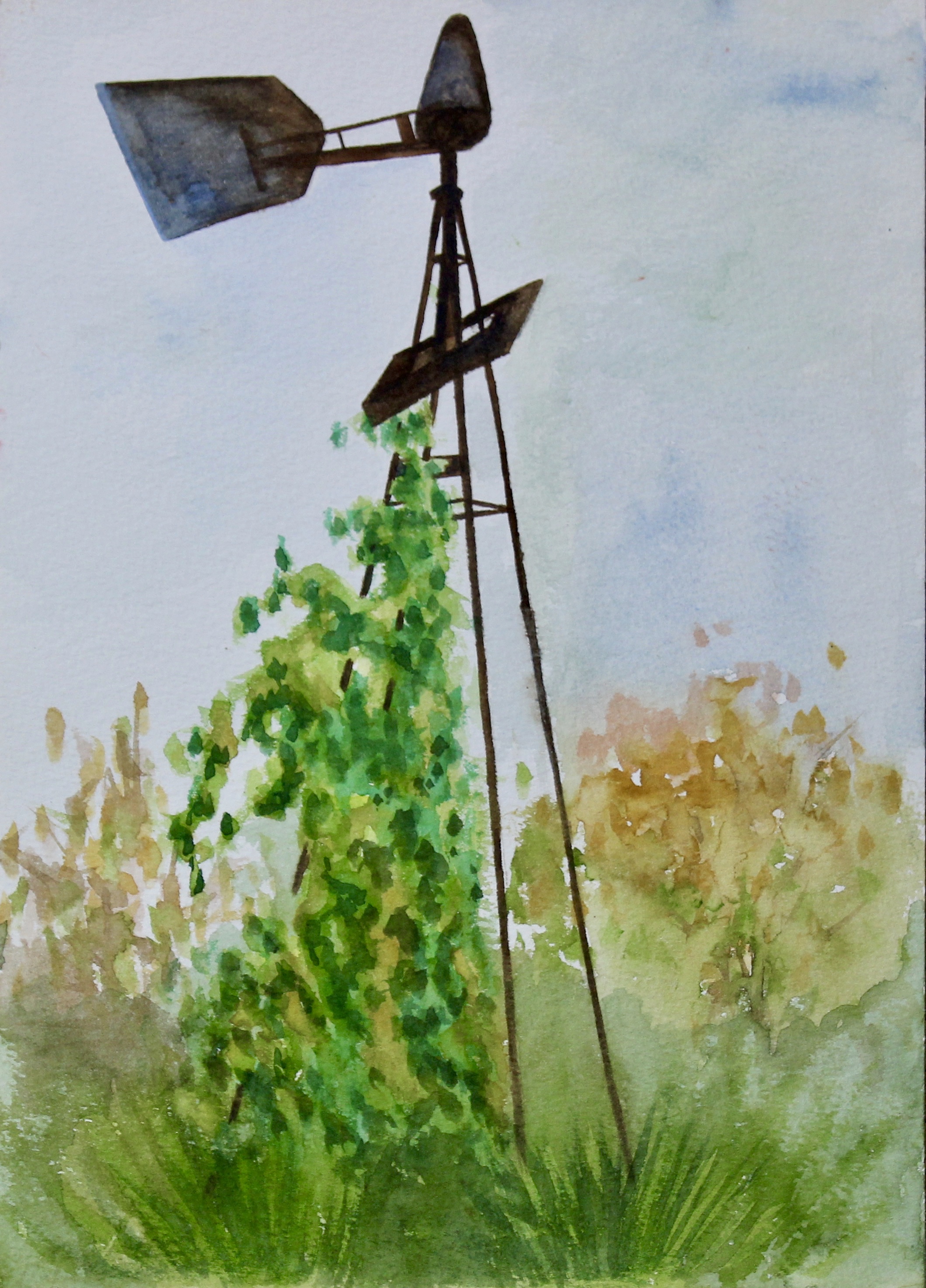 Mansfield 2 - 2003 watercolour on paper 20cm x 26cm