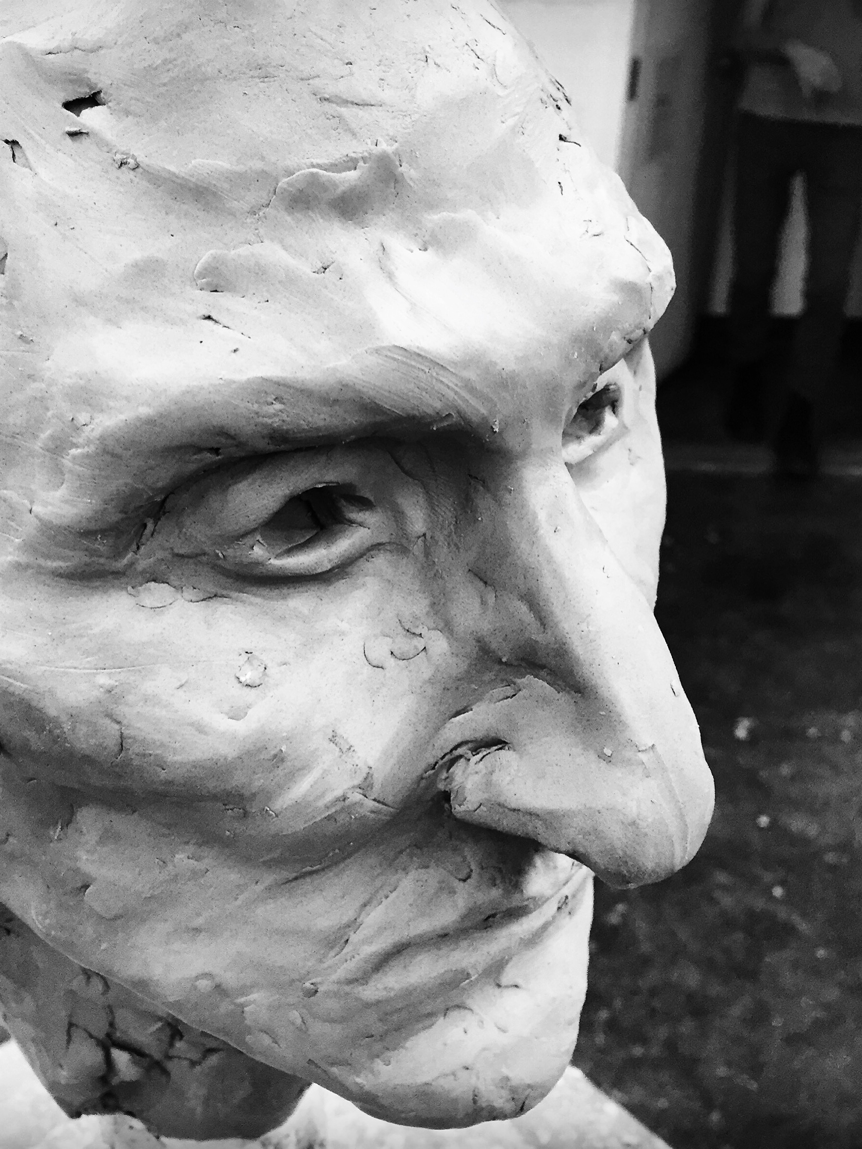 His Focus - 2017 clay bust