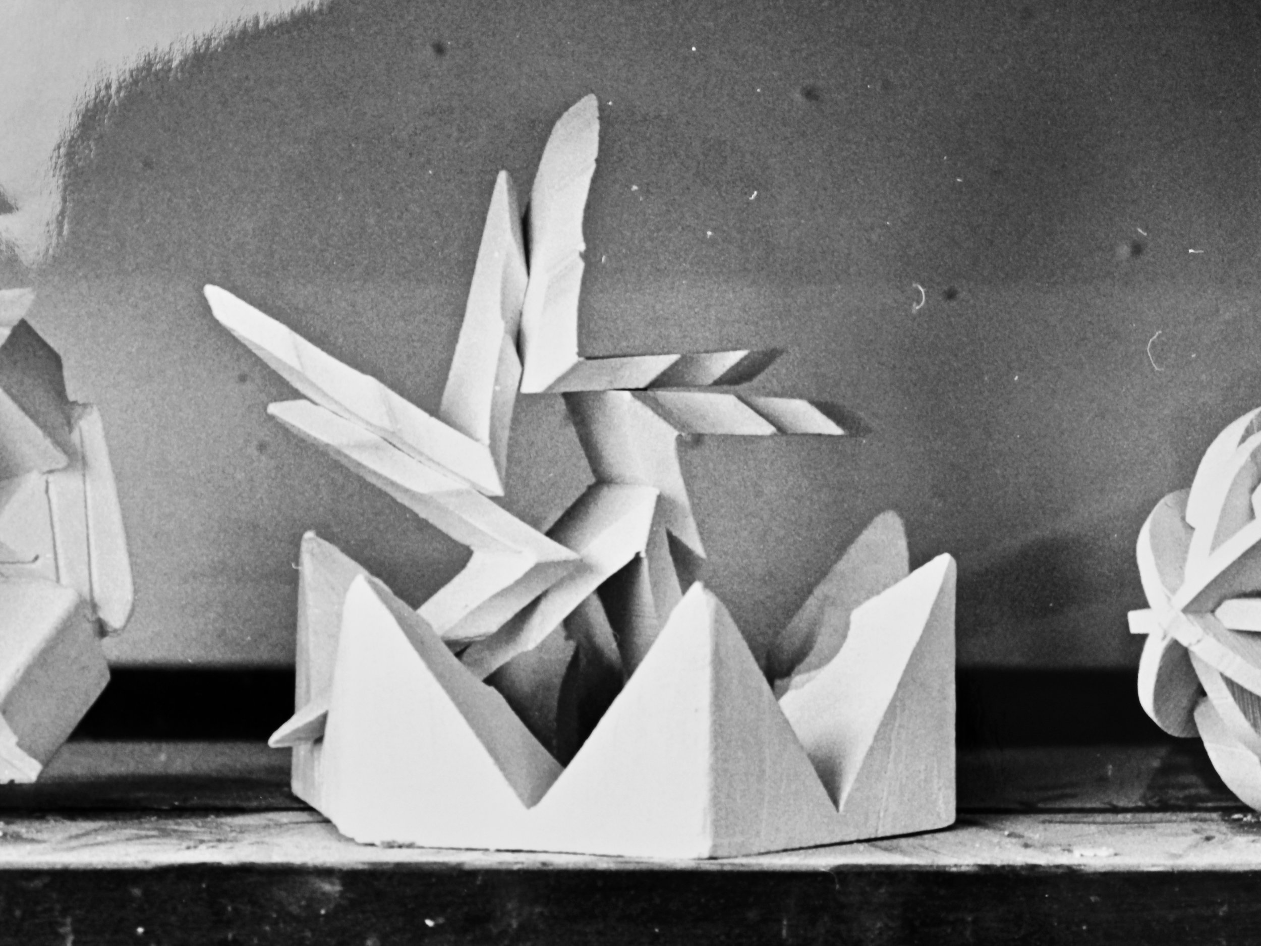 Fractal Logic - 1992 plaster