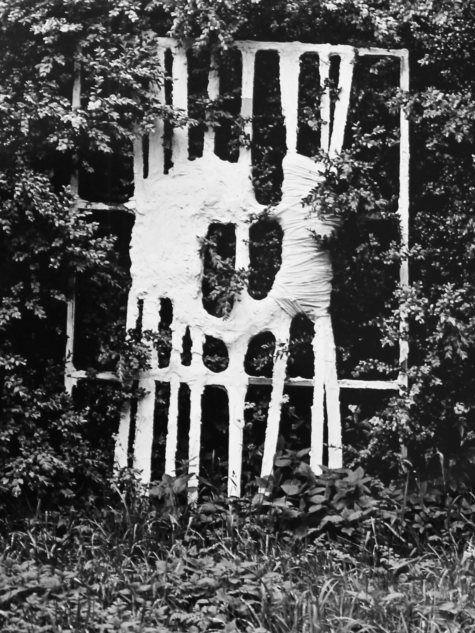 Bonded - 1991 wood and plaster (sold)