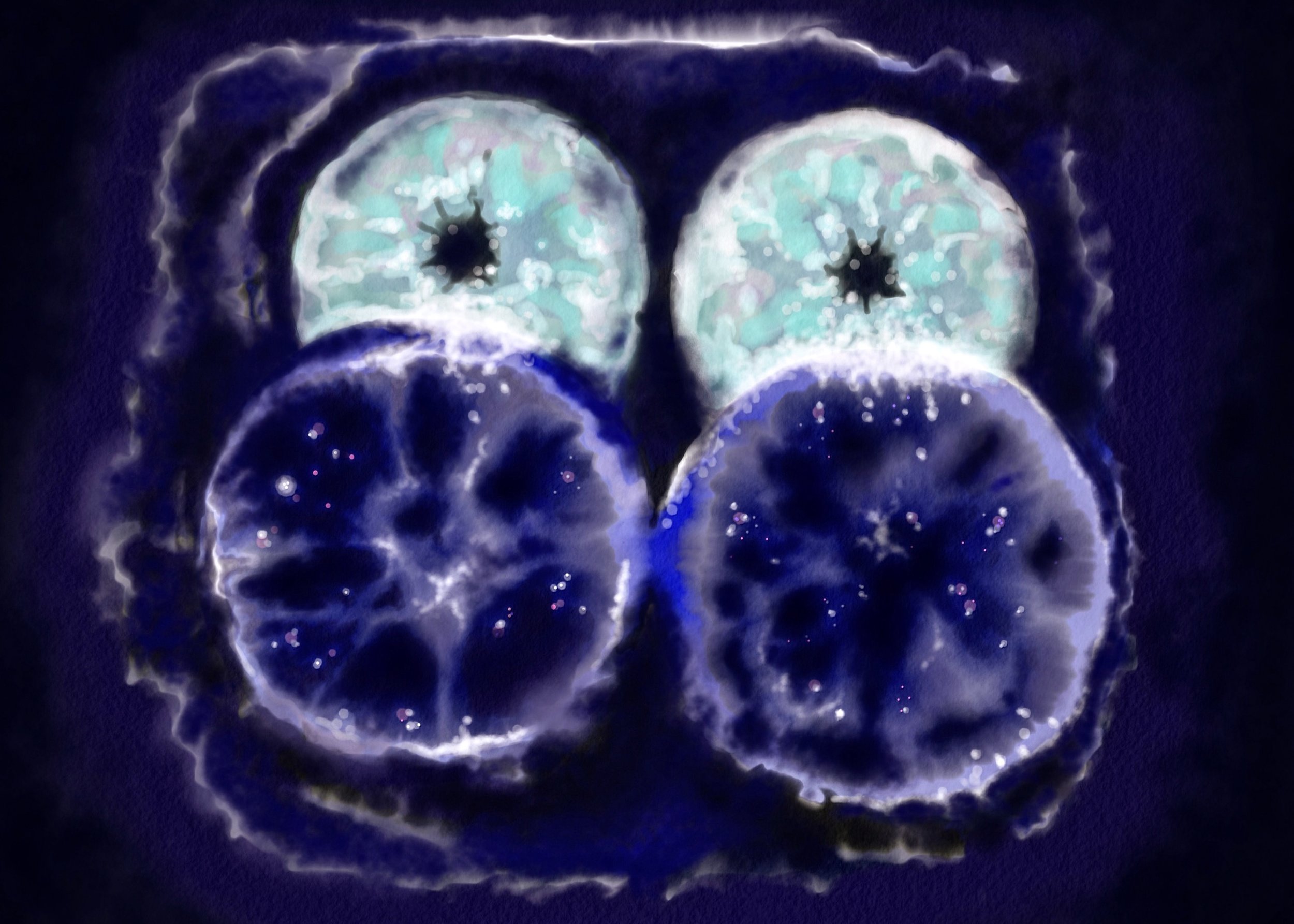Universe Dream - 2017 digital drawing