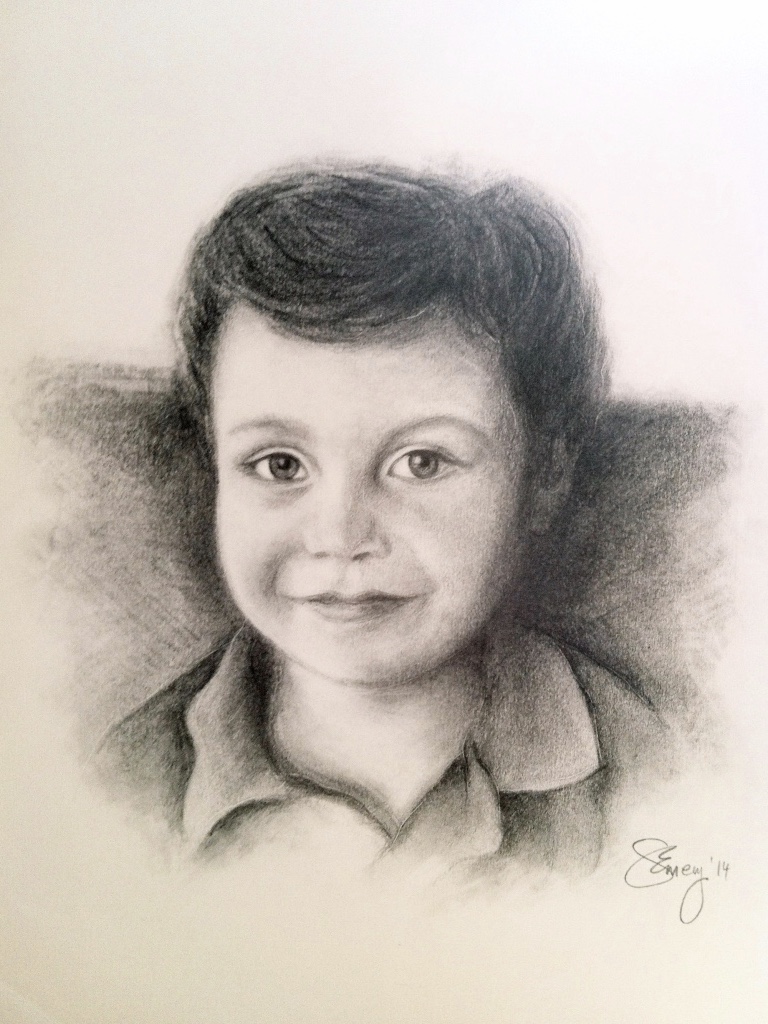 Omar - 2007 graphite on paper 29cm x 39cm (sold)