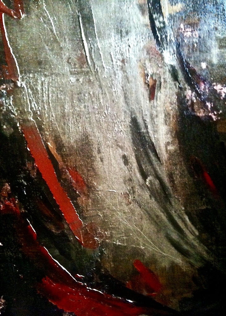 Bellow to the Flame - 2016 oil on convas 50cm x 130cm (sold)