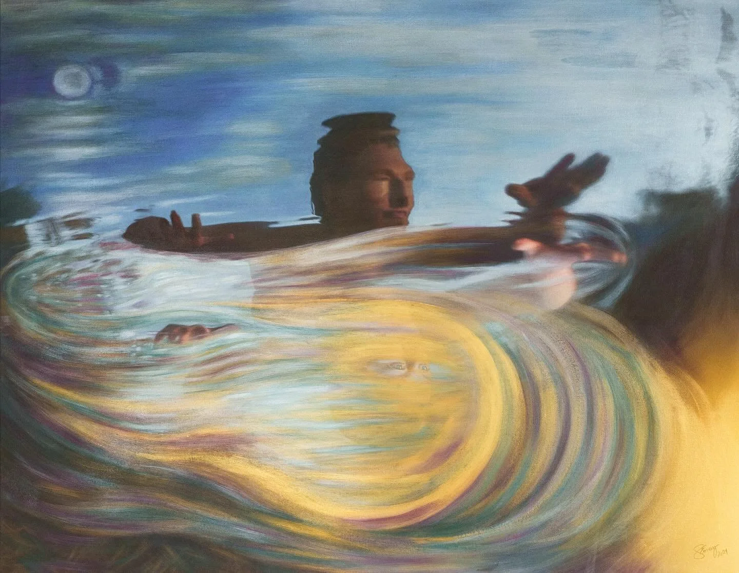 IKONA | Warrior Way 

Lunara _ carries luminous sensuality 

printed raw self portrait
nature photography
acrylic painting 
pastel drawing

127 x 99 cm

#ikona #artist #portrait #artwork #fineart #art
