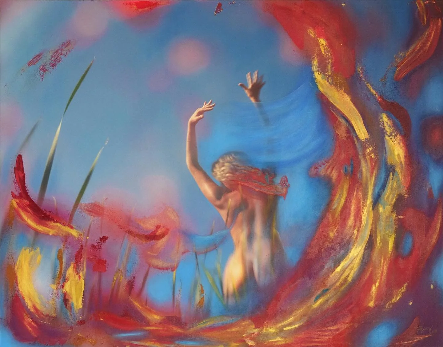 IKONA | Warrior Way 

Solara _ carries celestial ease 

printed raw self portrait
nature photography
acrylic painting 
pastel drawing 

127 x 99 cm

#ikona #artist #portrait #artwork #fineart #art