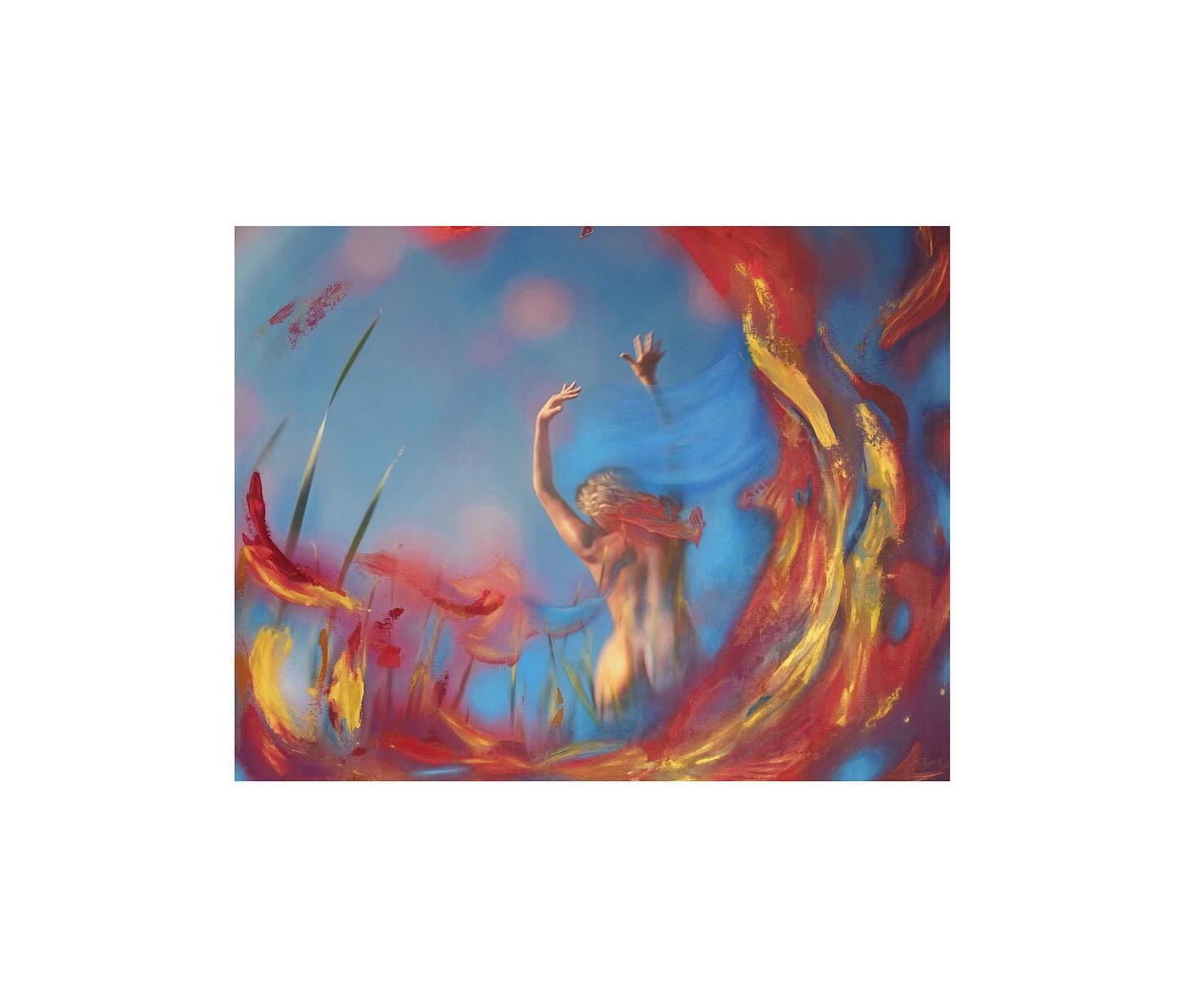 IKONA | Warrior Way 

Solara _ carries cosmic ease 

printed raw self portrait 
nature photography 
acrylic paint 

127 x 99 cm

#ikona #artist #nature #portrait #painting #art