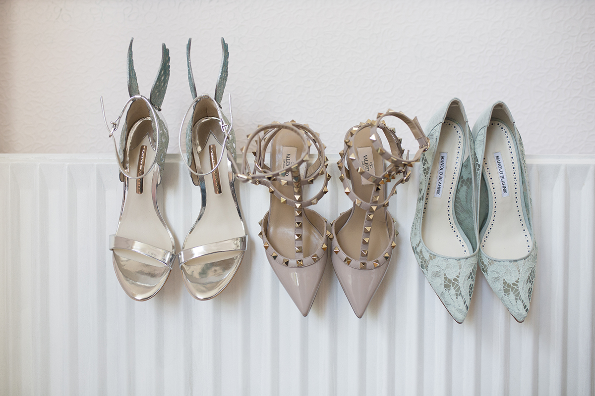 wedding shoes Sophie Lake Photography
