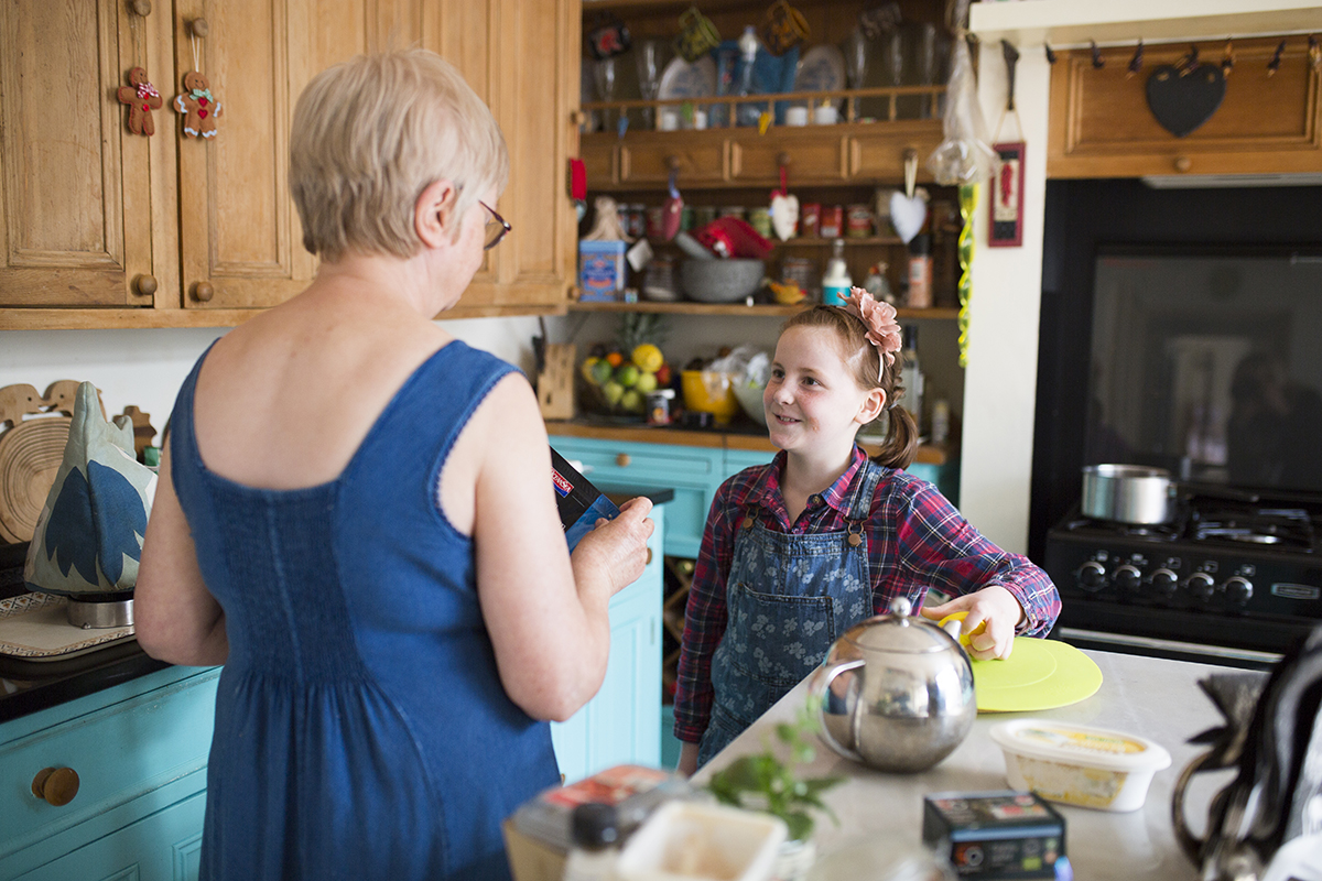 Grandmother and Granddaughter Sophie Lake Photography