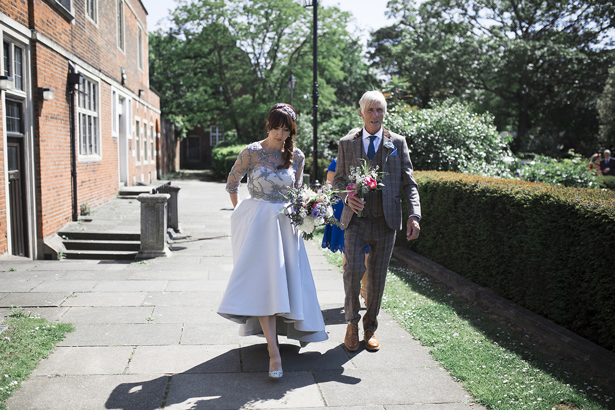 Bride and father of the bride Sophie Lake Photography