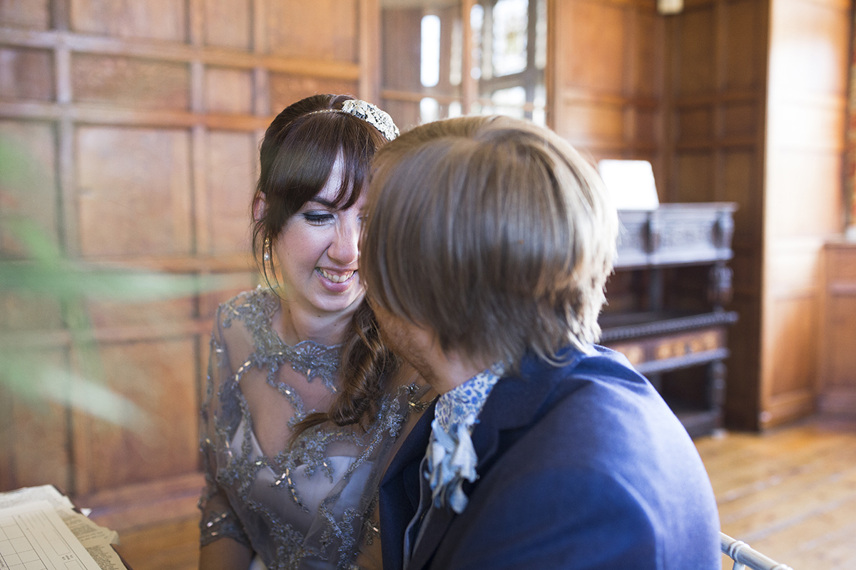 Bride and Groom Ceremony Sophie Lake Photography