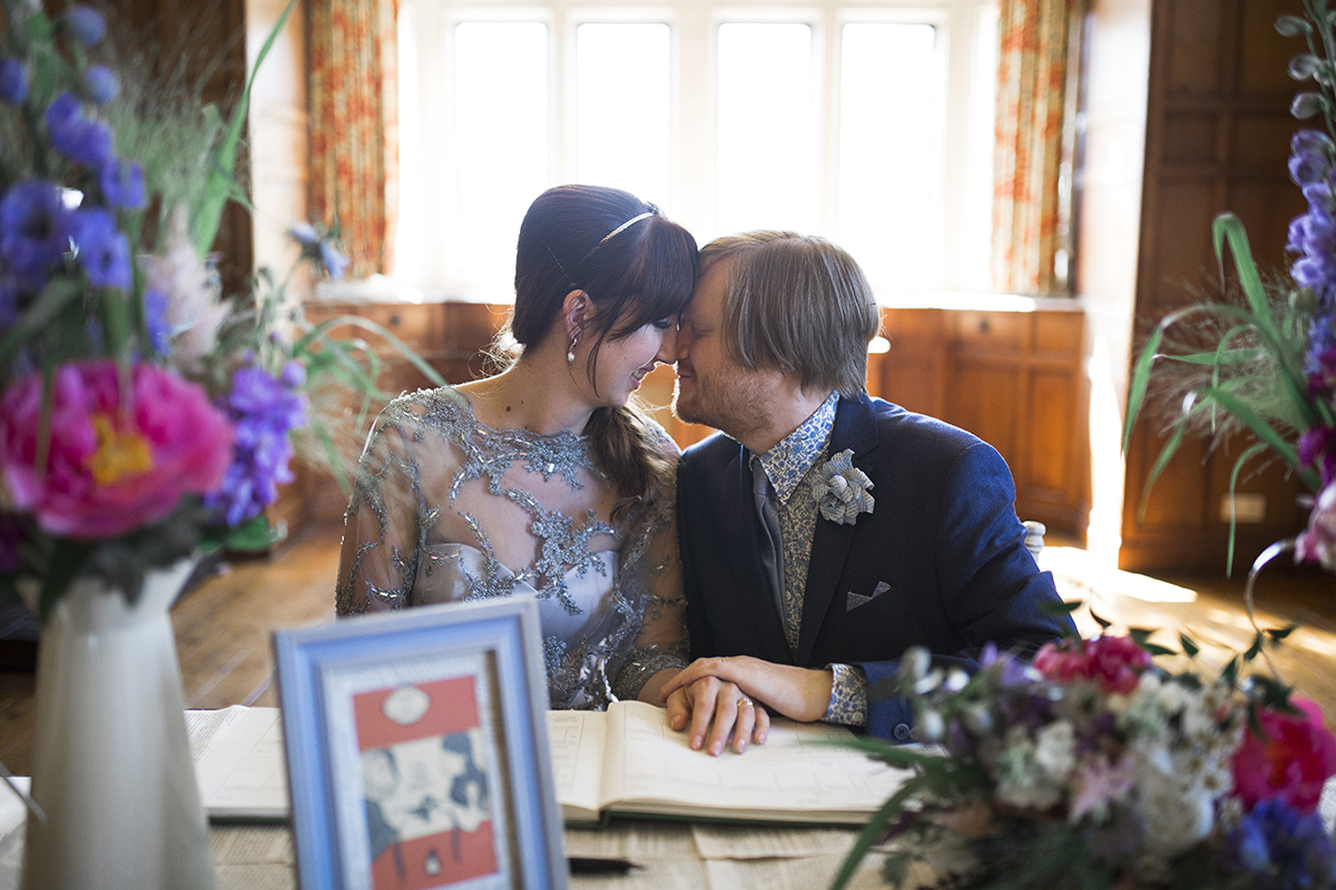 Bride and Groom Ceremony Sophie Lake Photography