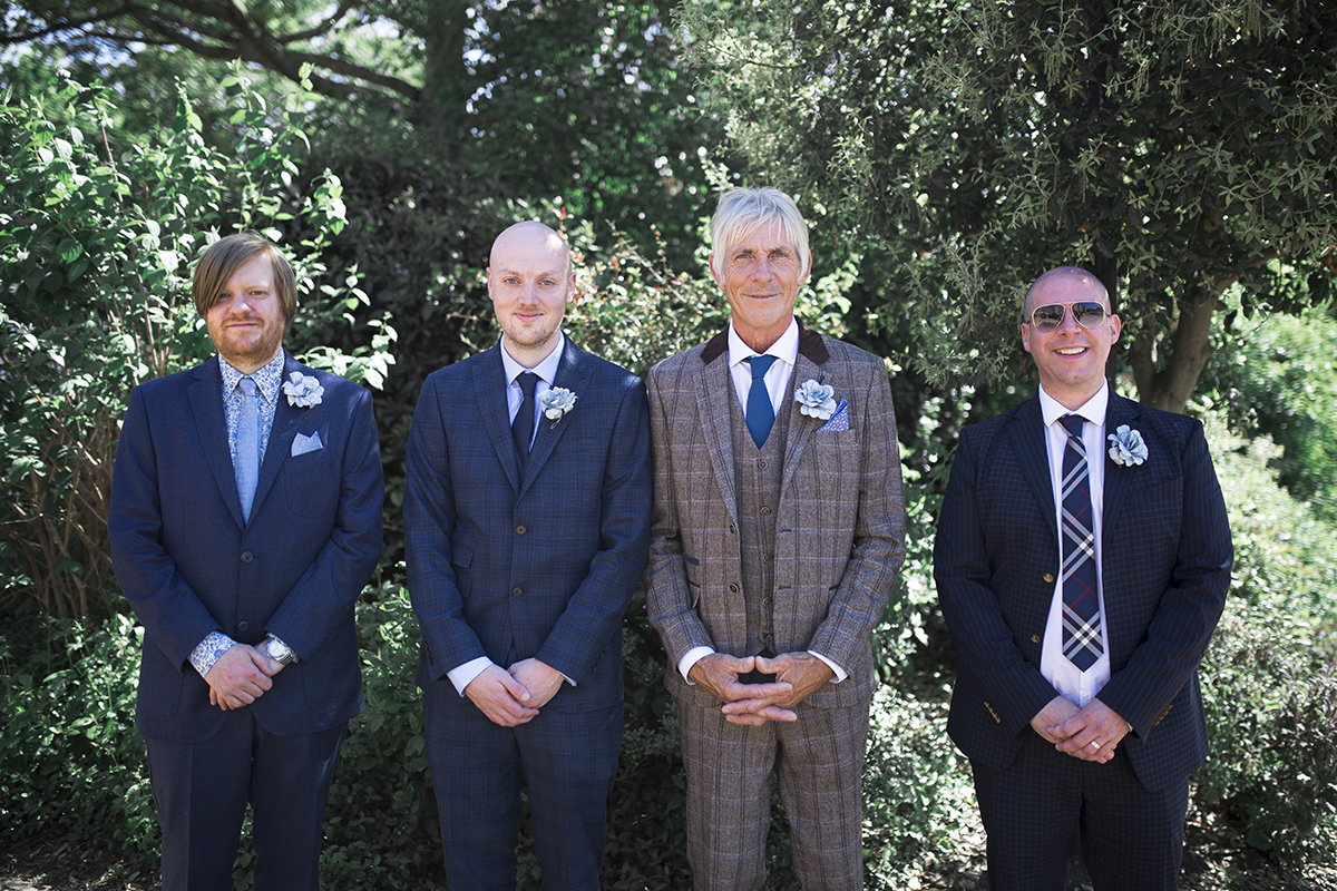 Groomsmen Sophie Lake Photography