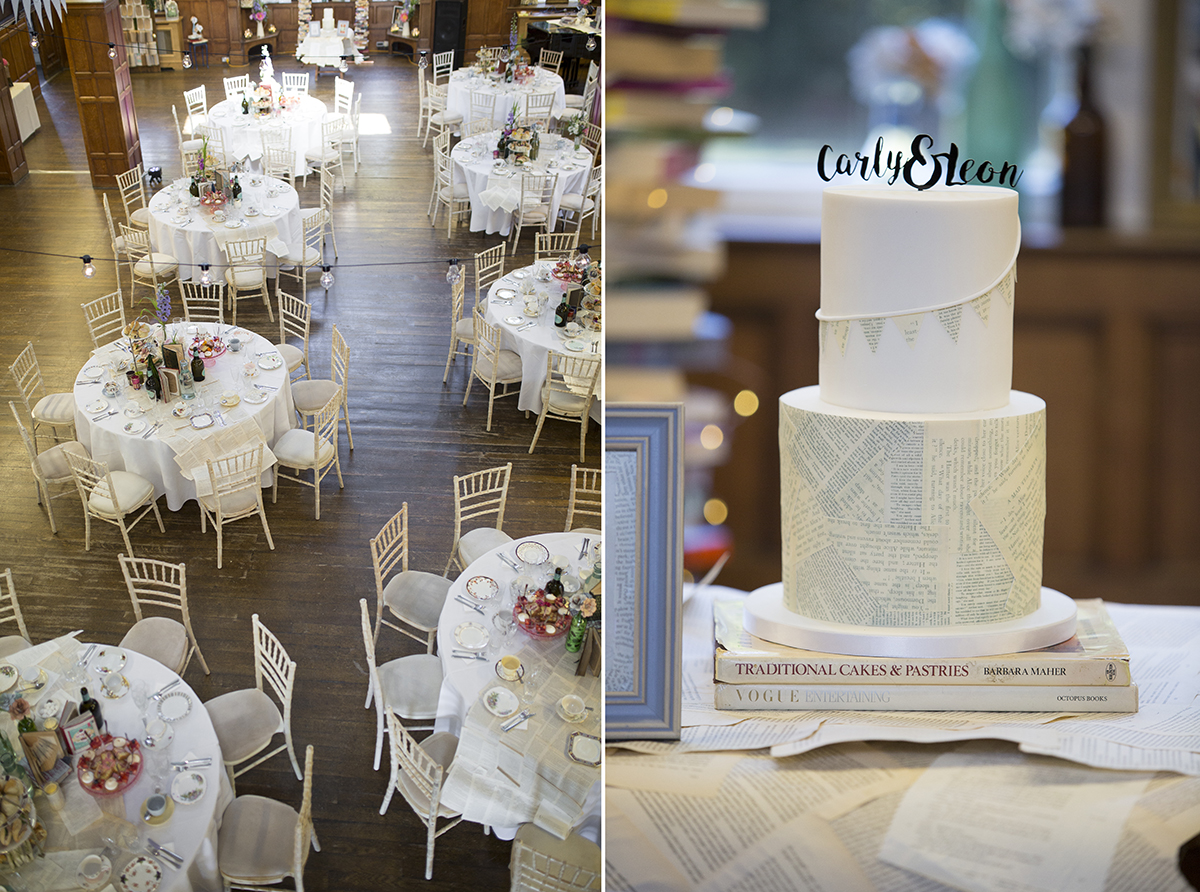 Wedding cake Sophie Lake Photography