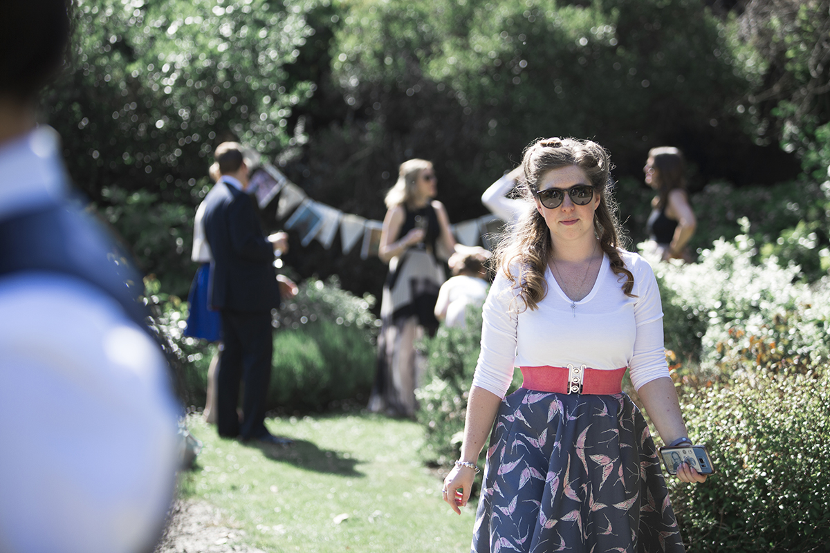 Awesome wedding guest Sophie Lake Photography