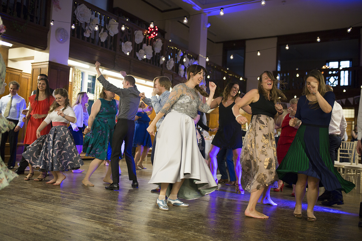 Wedding Guests Swing Dancing Sophie Lake Photography