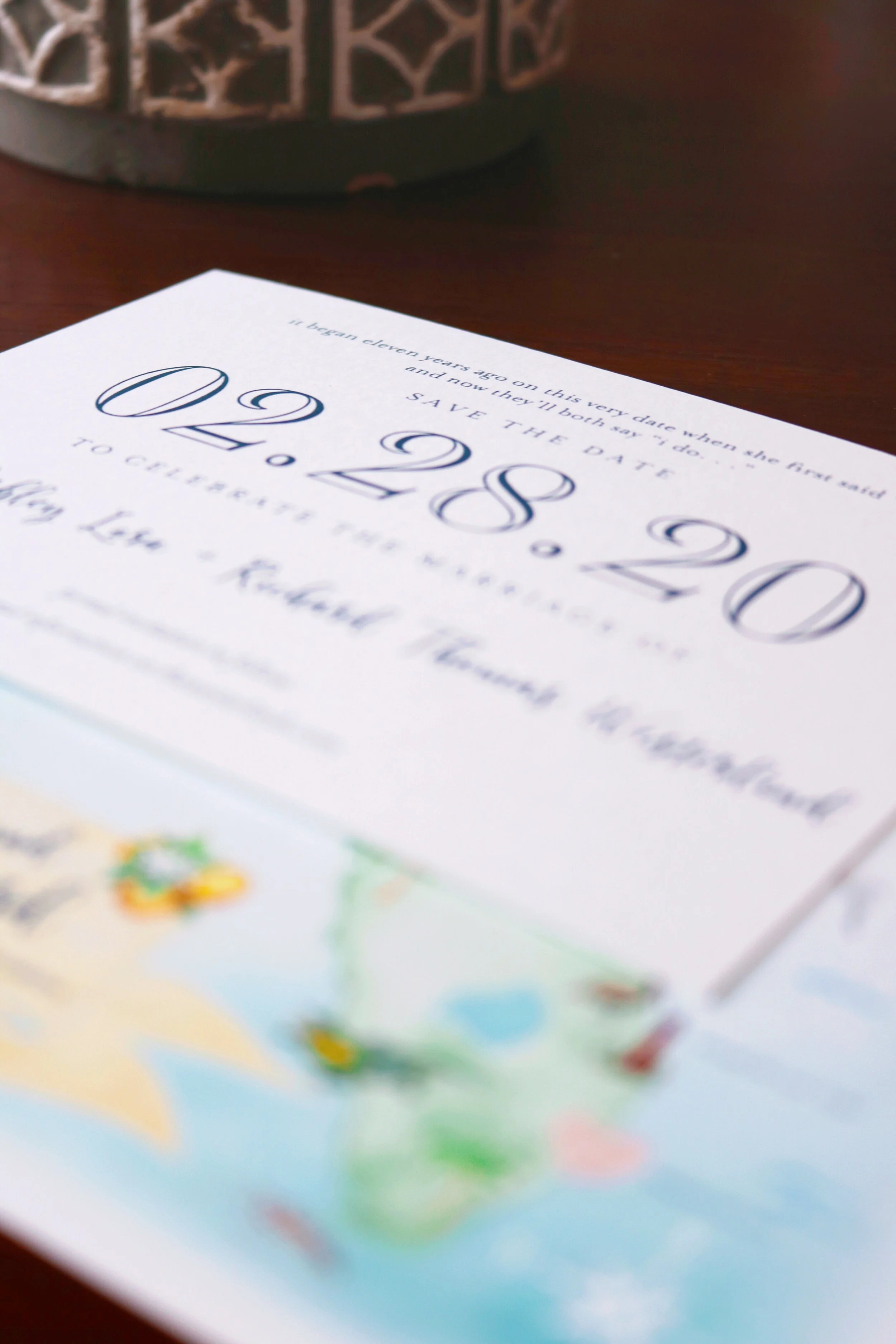 It's all in the Details: Inside Our Save the Dates