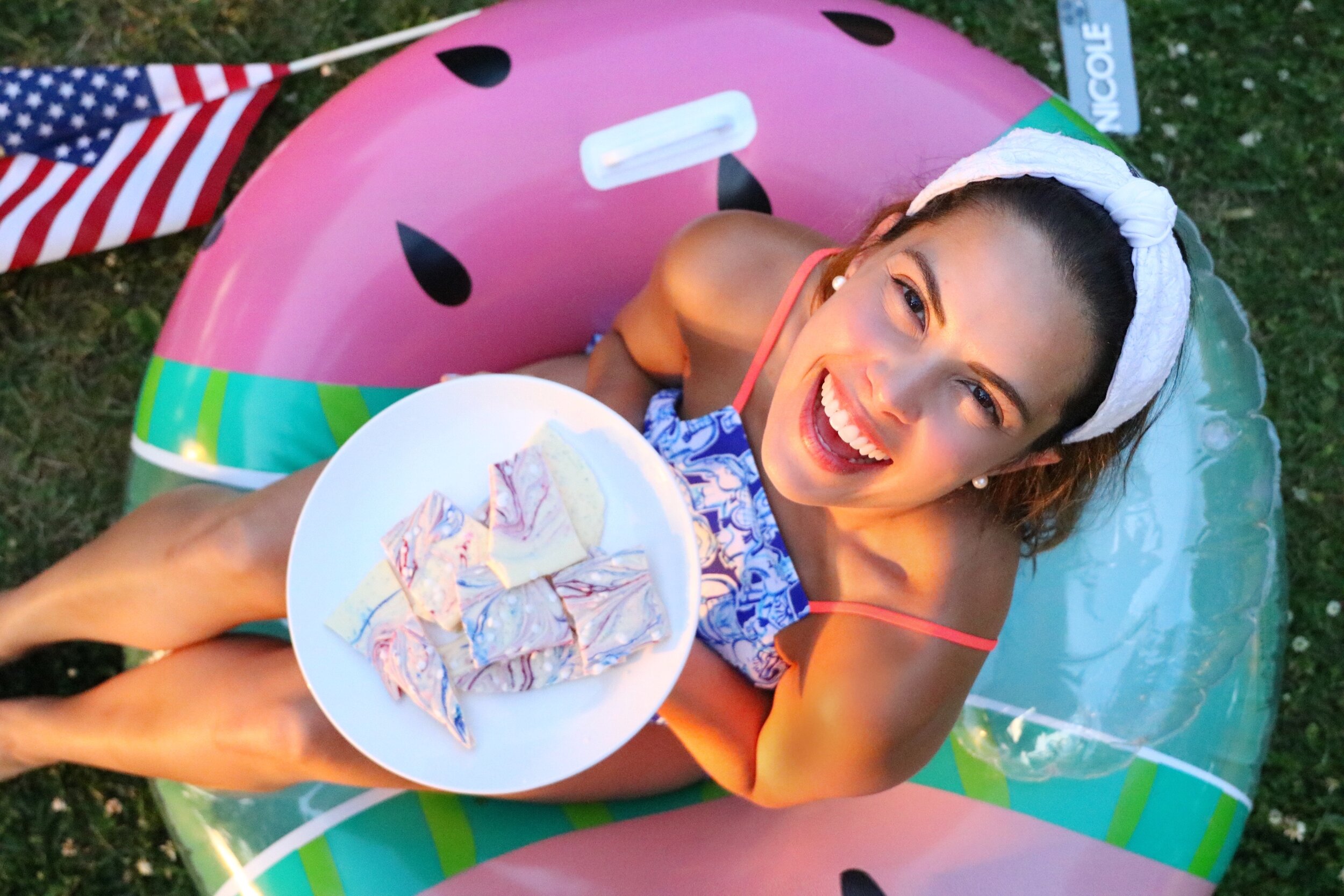 4th of July Bark: a Red, White and Blue-fect Recipe