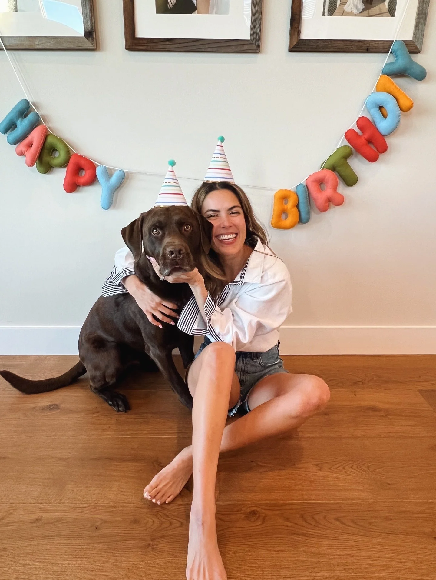 Lucky number seven 🤎 the dog years are truly the best years &mdash; happy birthday to our Jacob 🐶
.
#birthdaypup #puppypawty