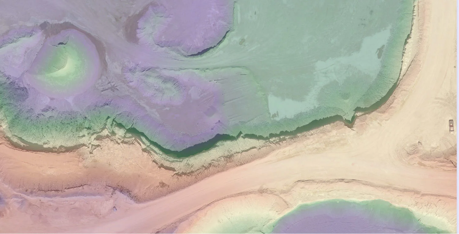 Gravel pit ortho and elevation 7