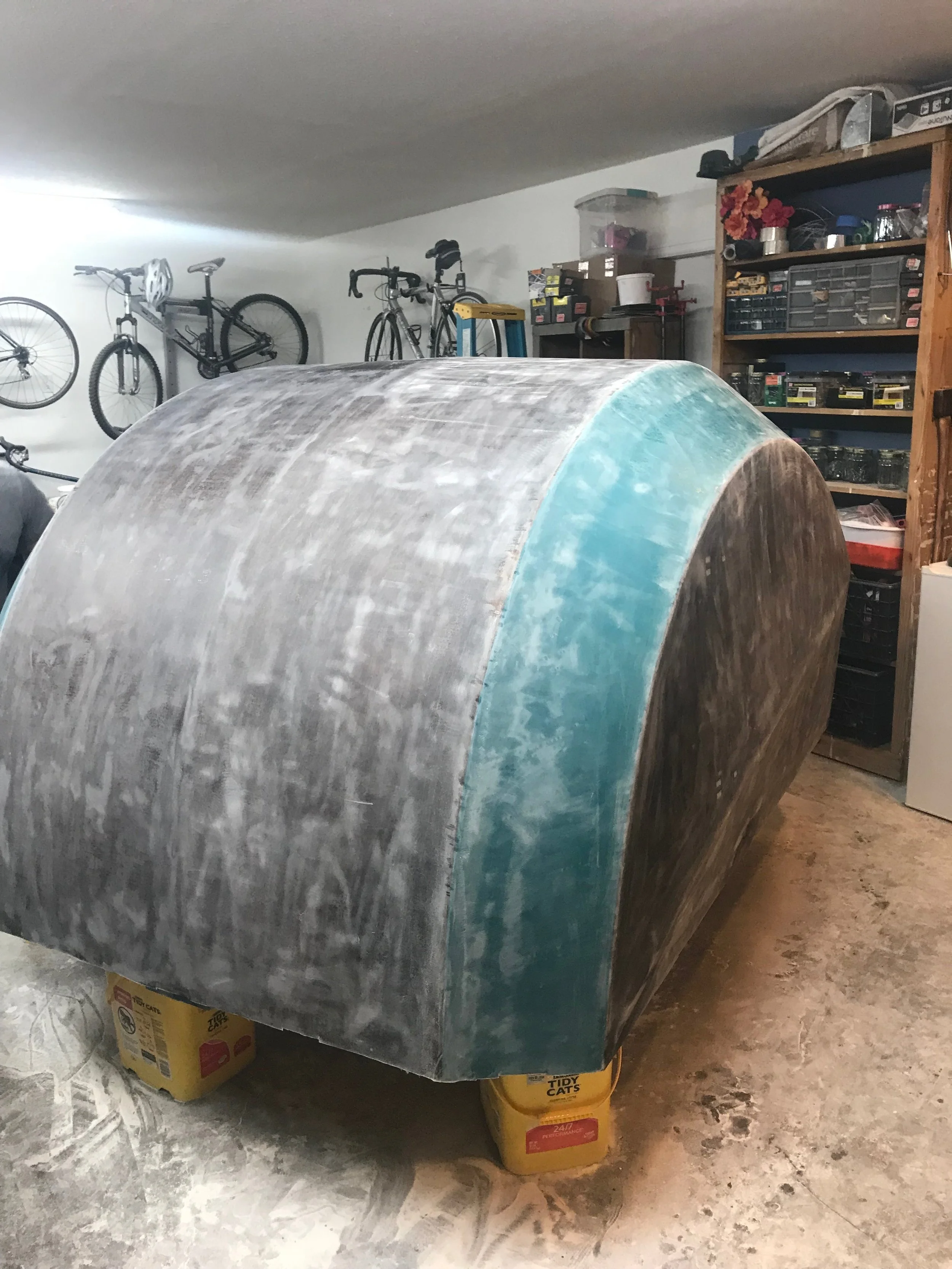 Epoxy, Sand, Repeat... A lot.