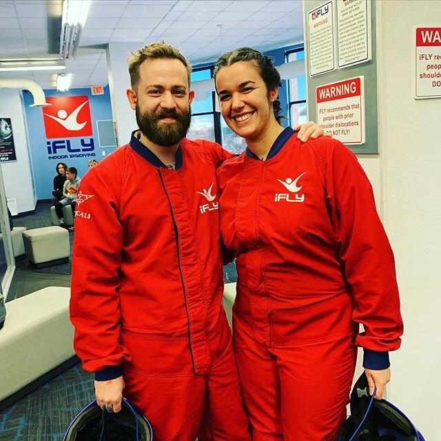 We got high. 
SO much fun today at @iflydenver -highly recommend for a rush and learning some new skills!