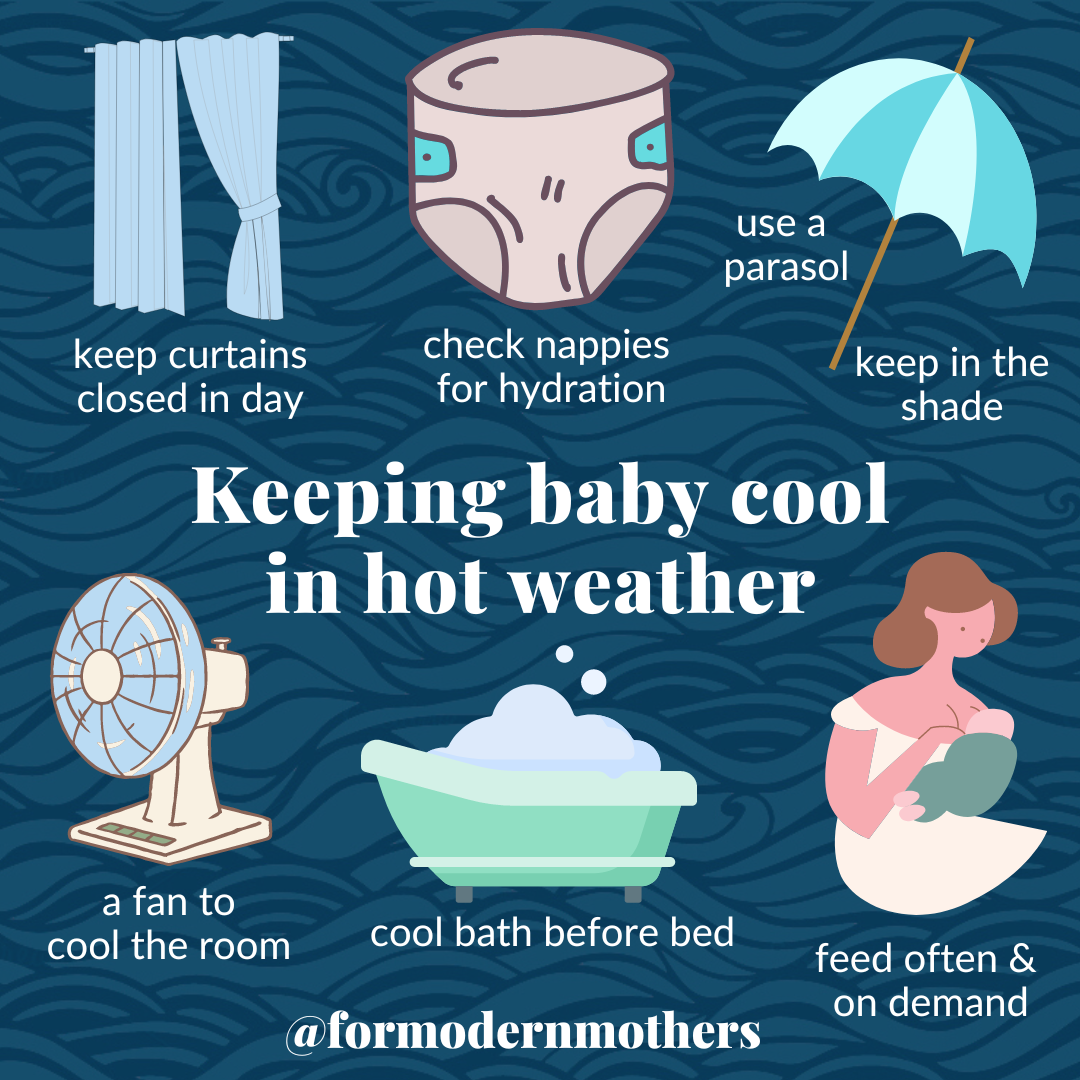 Keeping Baby Cool In Hot Weather — For Modern Mothers Everything for