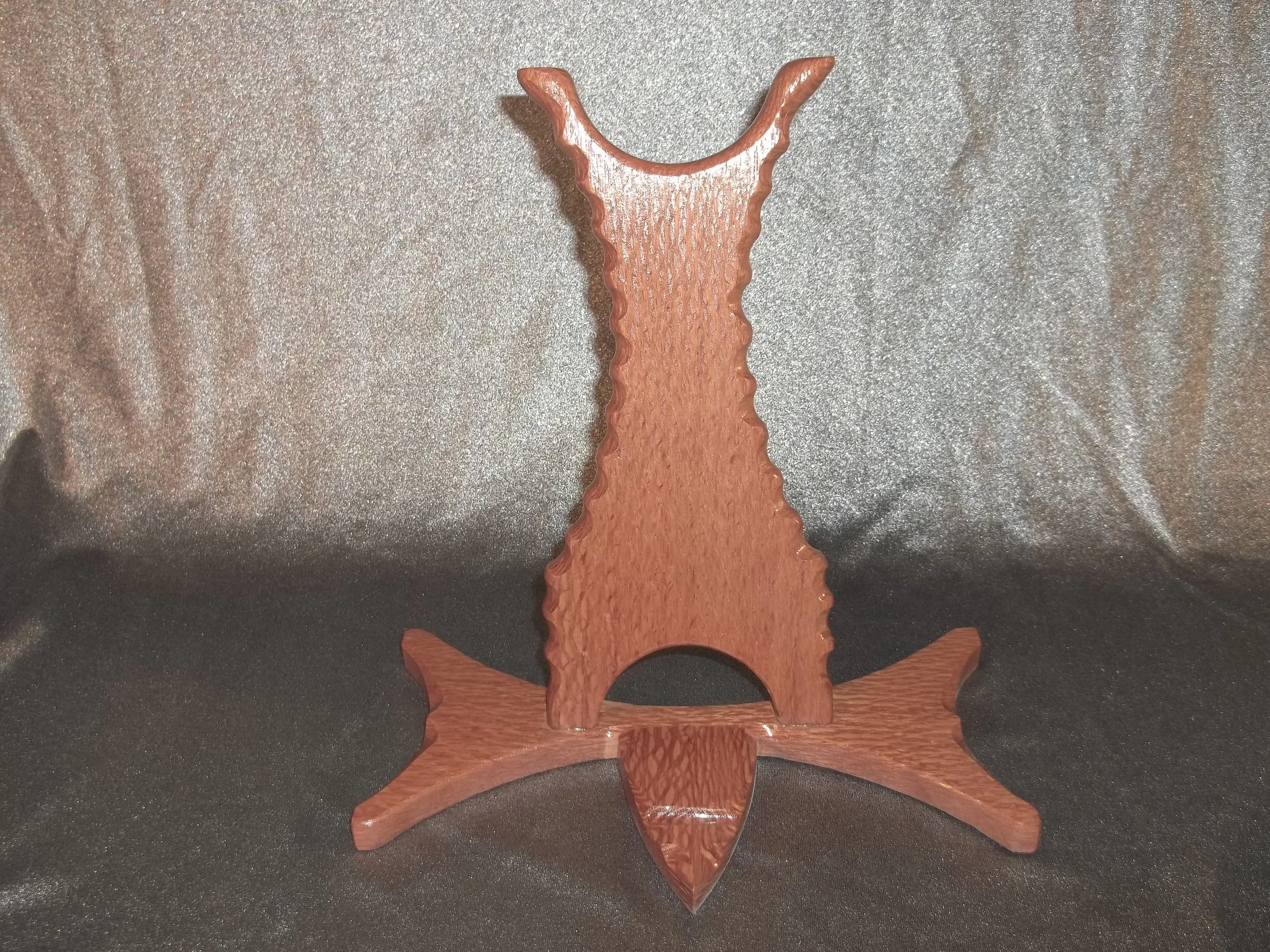 Lace Wood Plate Display