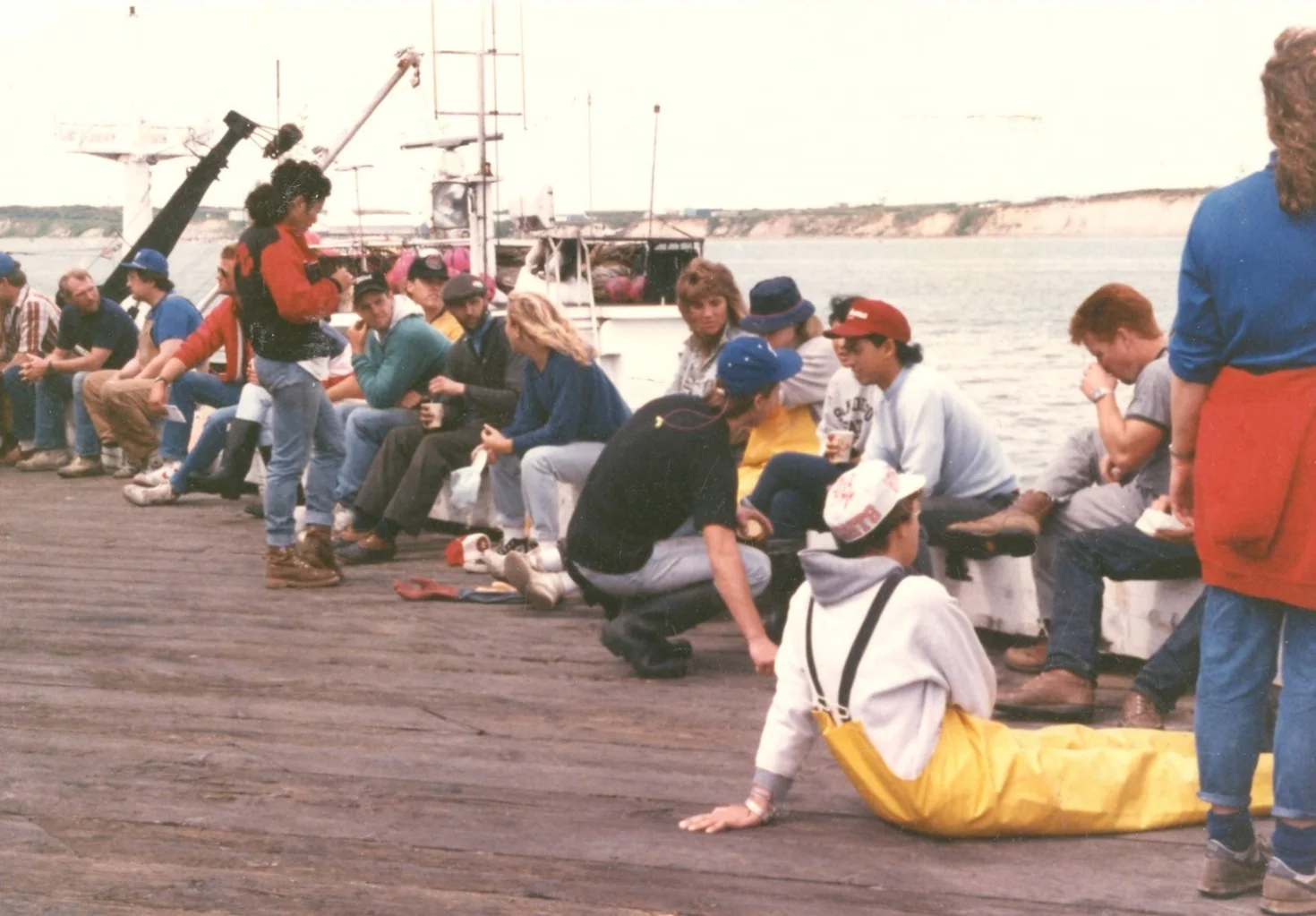 Cannery Workers taking a much needed coffee break while working at the Historic NN Cannery.