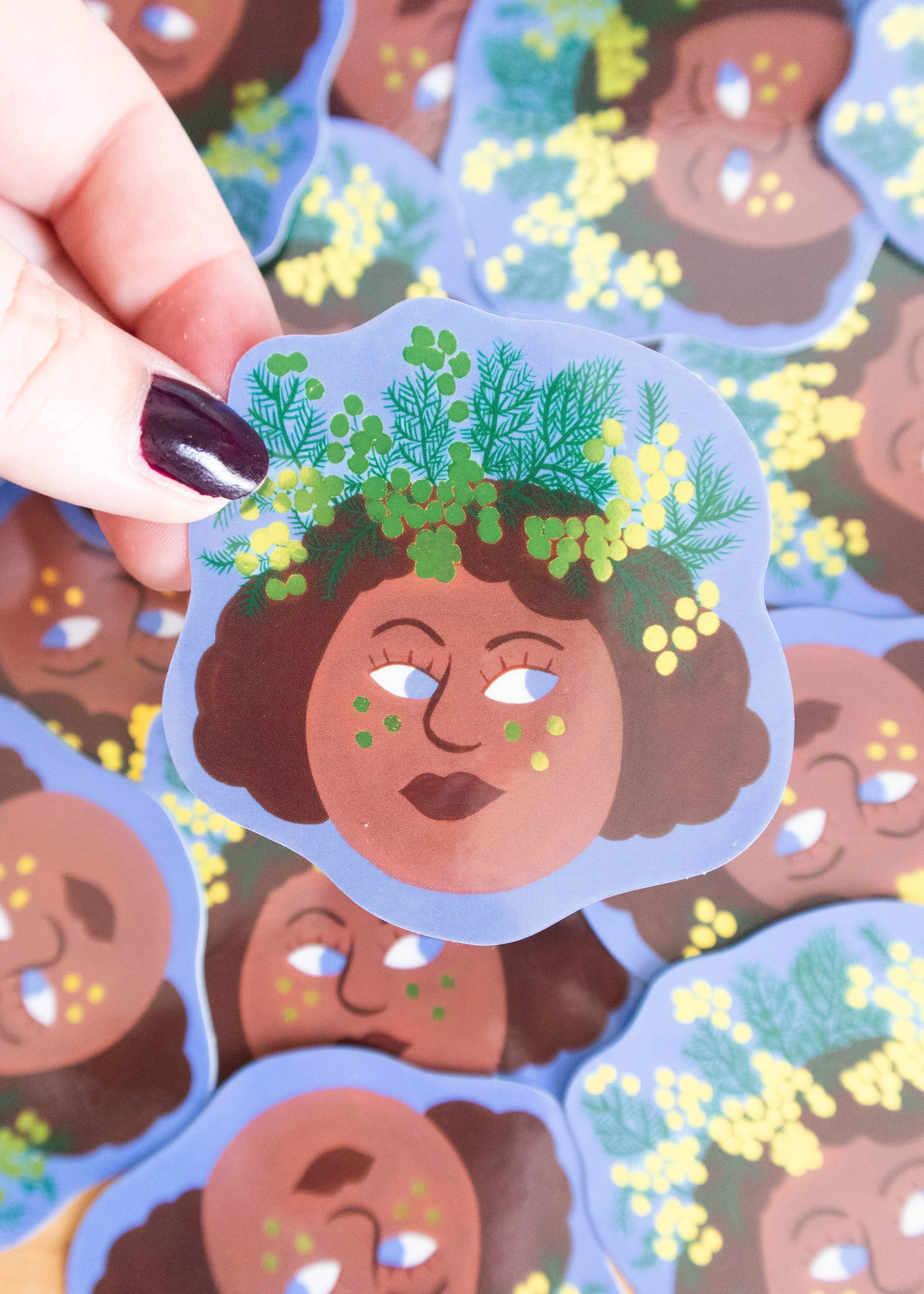 Stickers "Mimosa"