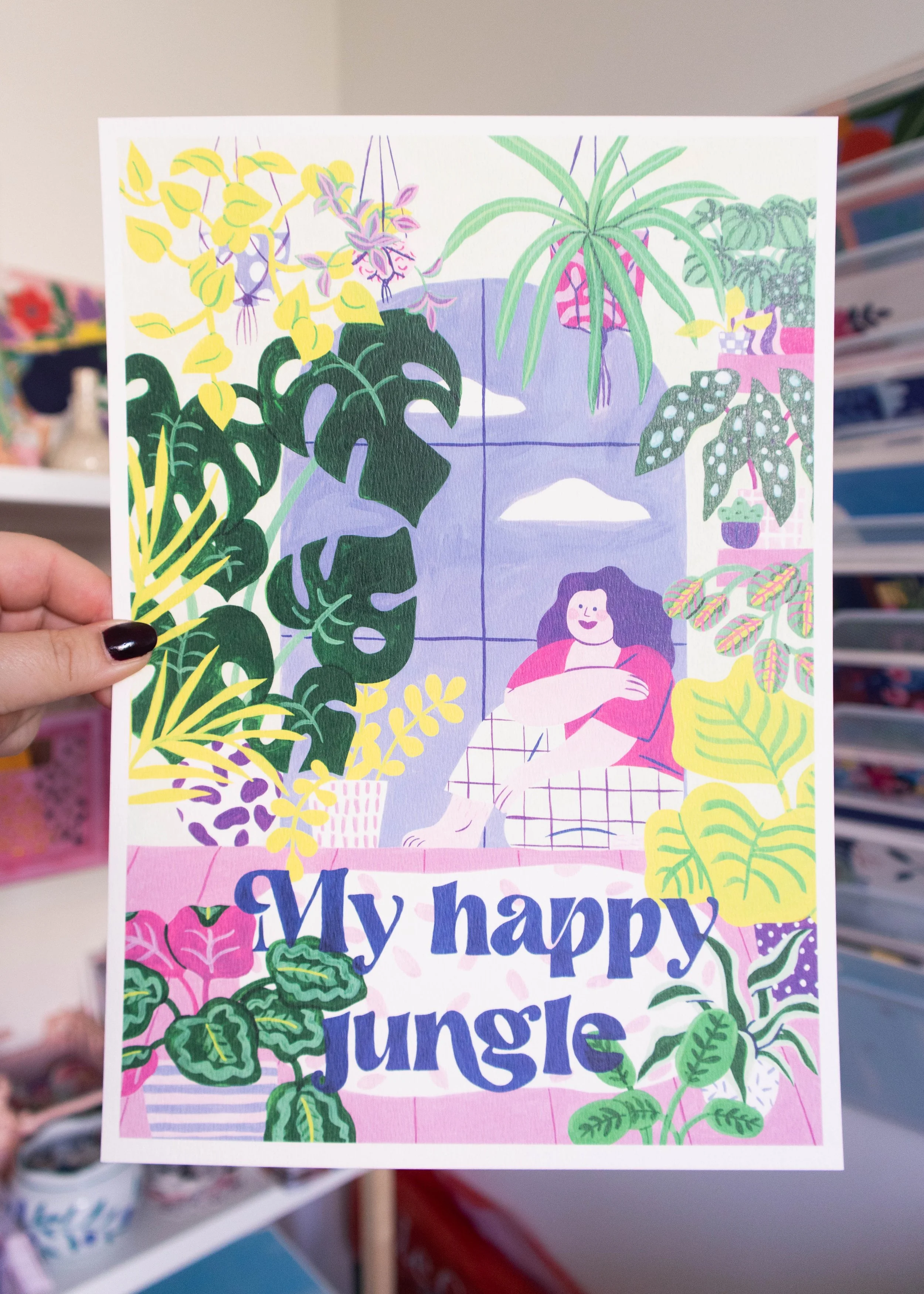 Print My Happy Jungle