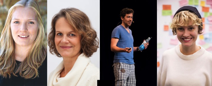 From left: Marie Siegling, Nayoma de Haen, Georg Tarne & Mara Harmsen