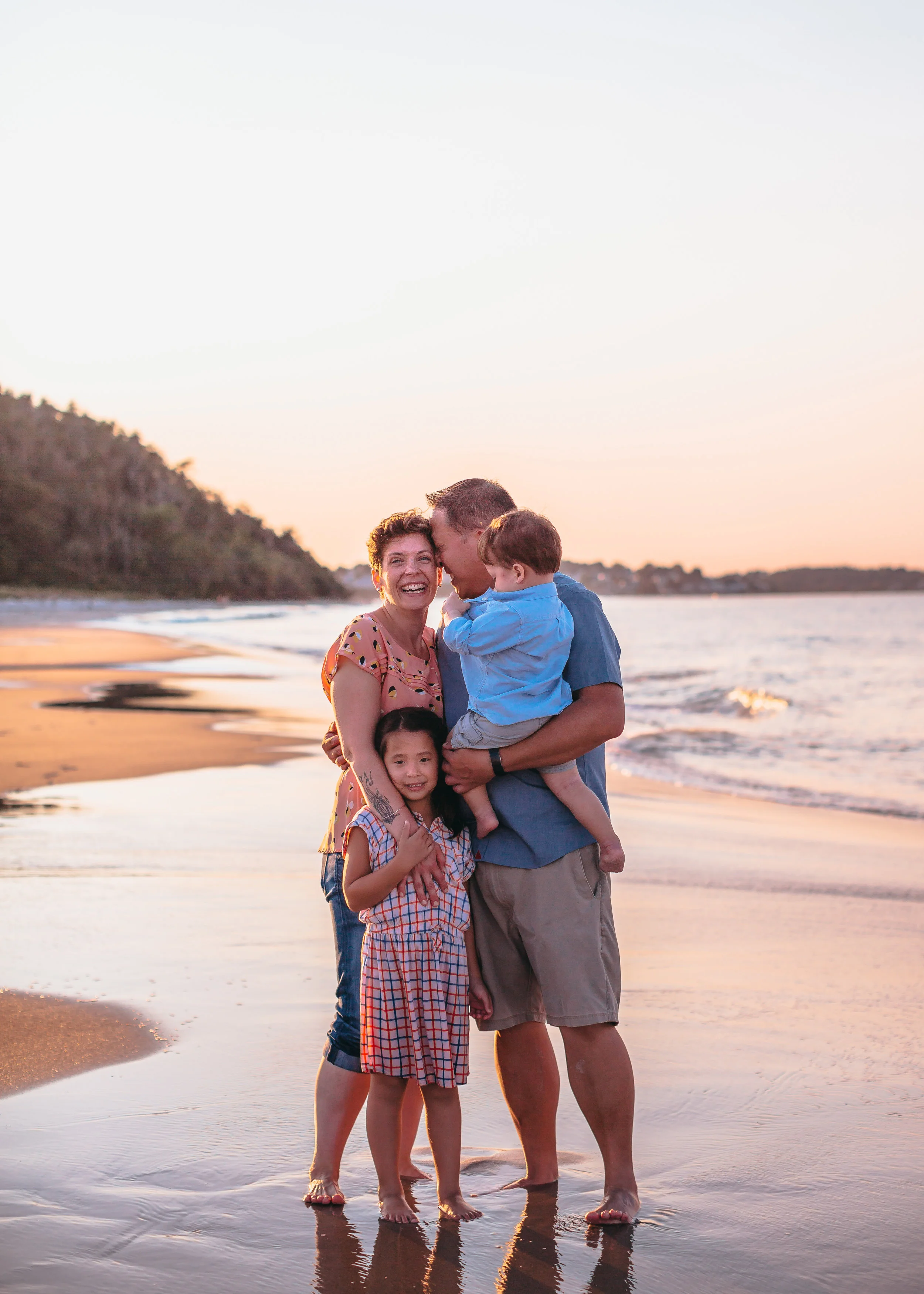 Family Beach Photos in New England | Boston Family Photographer