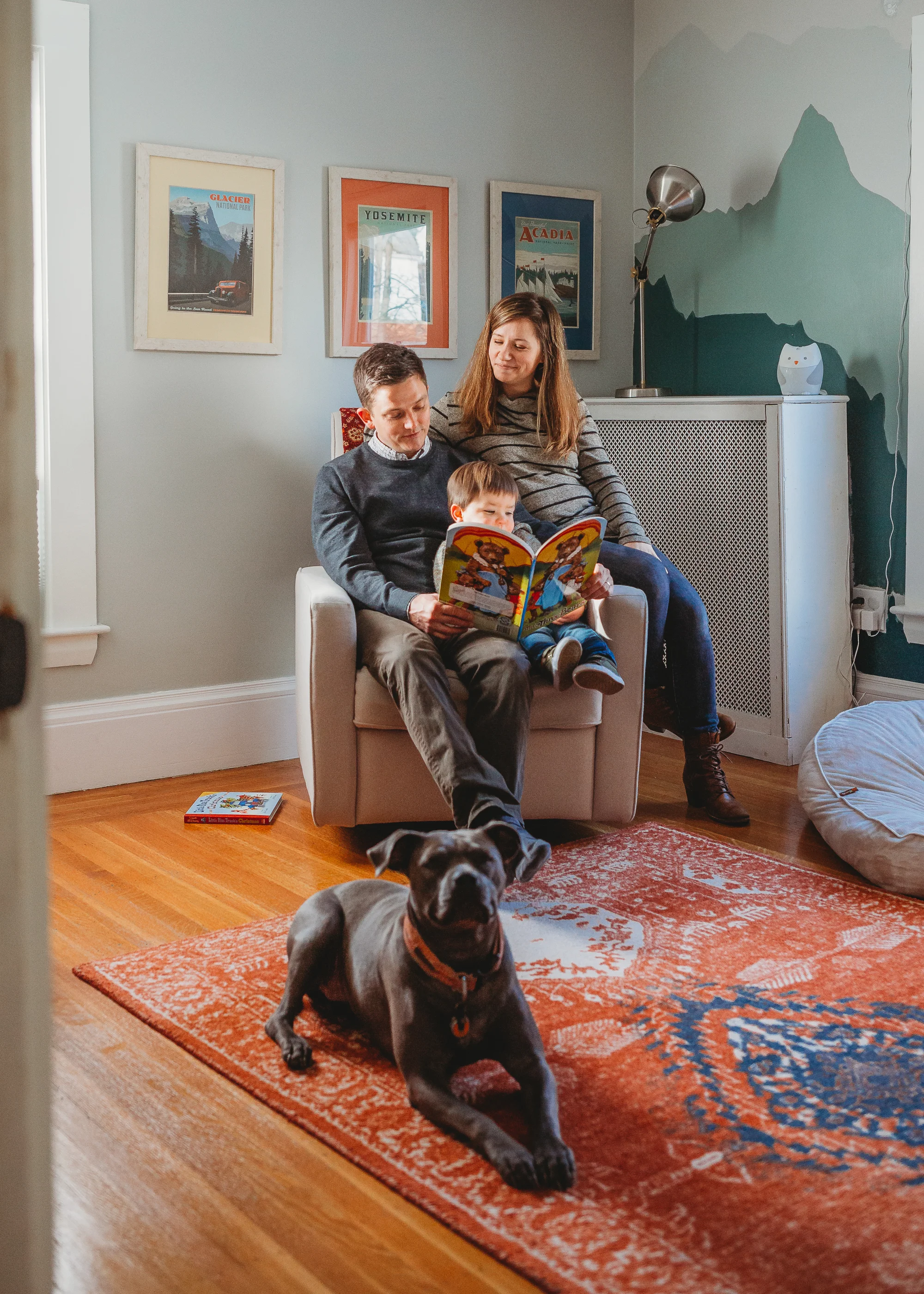 In-Home Family Session in Melrose | Boston Family Photographer