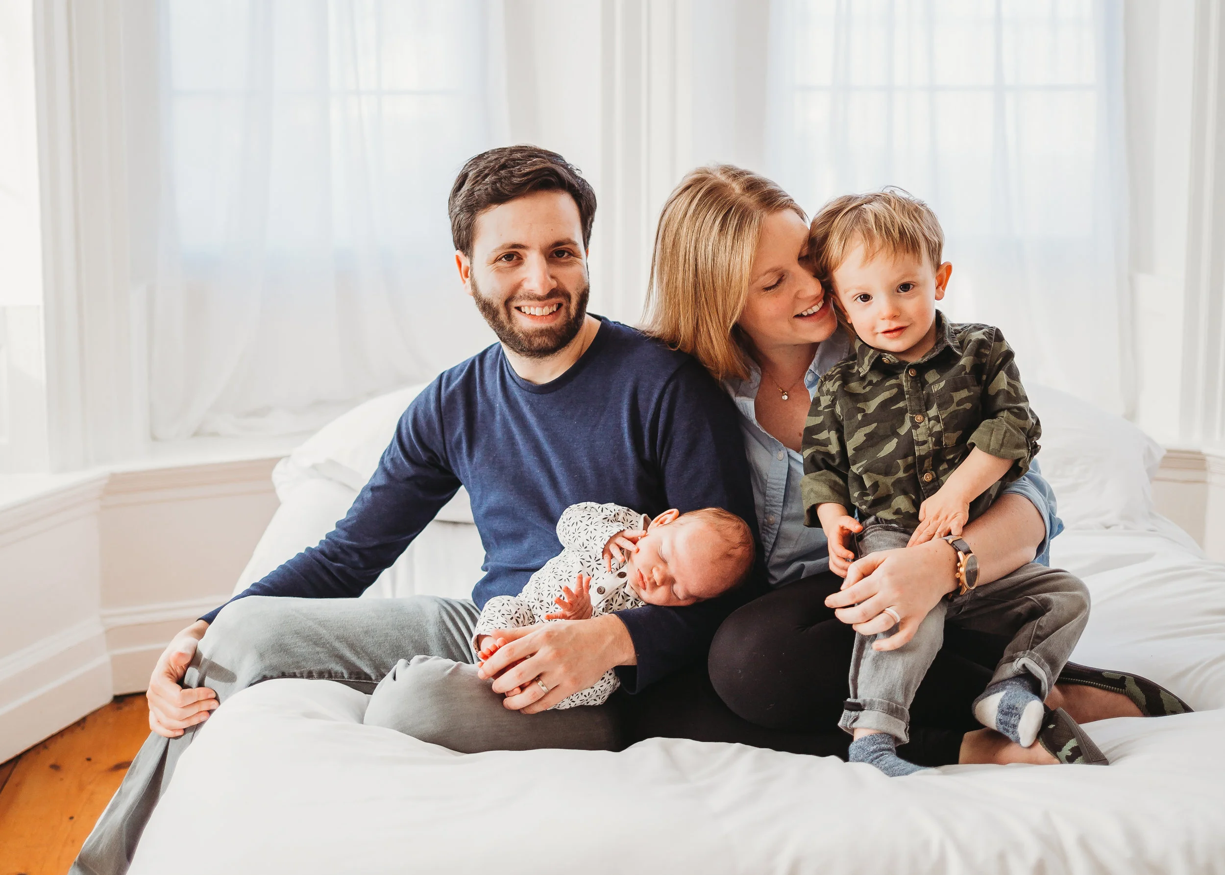 Sudbury Family Photographer | Studio Newborn Session