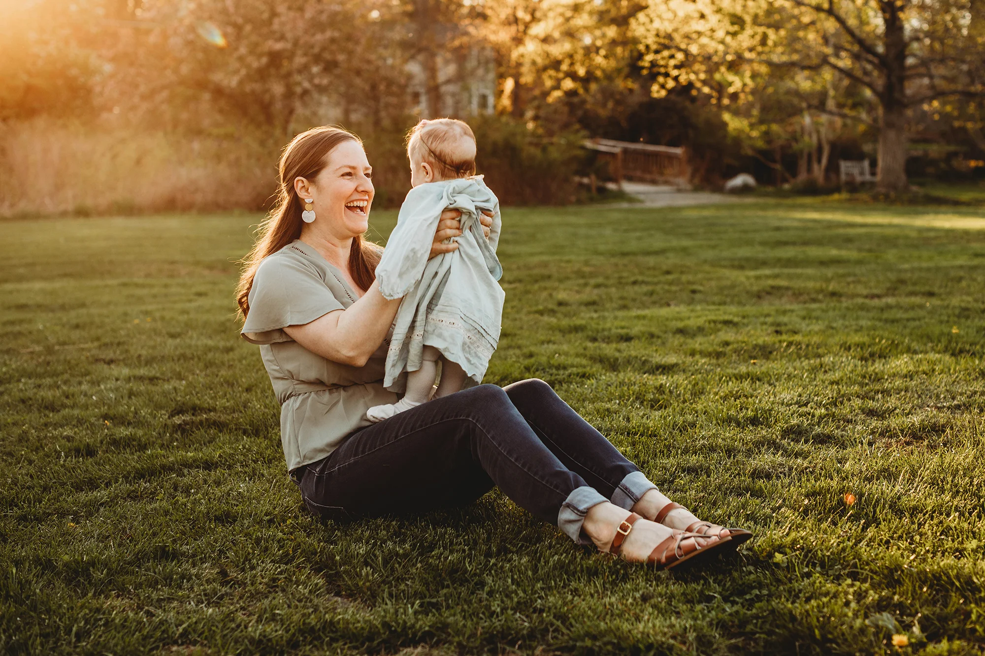 Boston Family Photographer | Mother and Baby Portraits in Acton