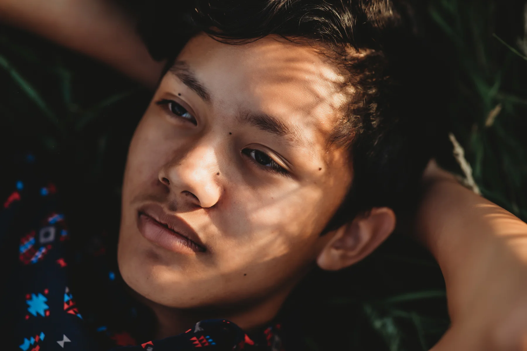 Teenager and senior natural light fine art photography in Belmont, Massachusetts. Boston senior portrait photographer.