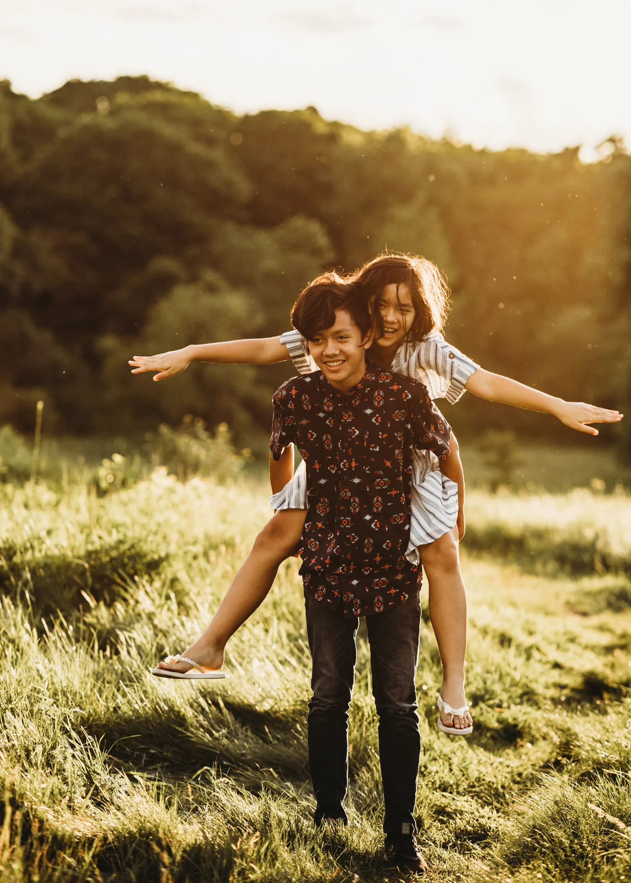 Family Photos with Teens and Tweens | Boston Family Photographer