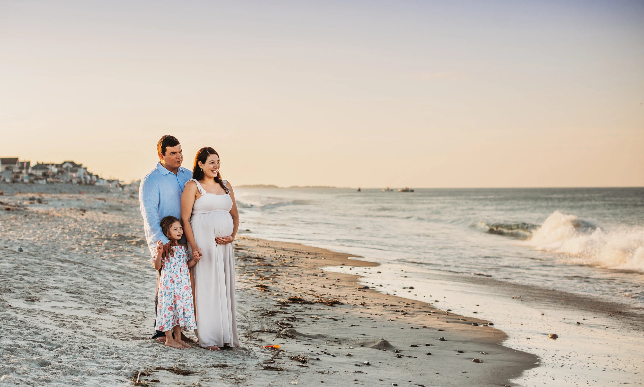 Christine: Scituate Beach Maternity Session | Boston Family Photographer